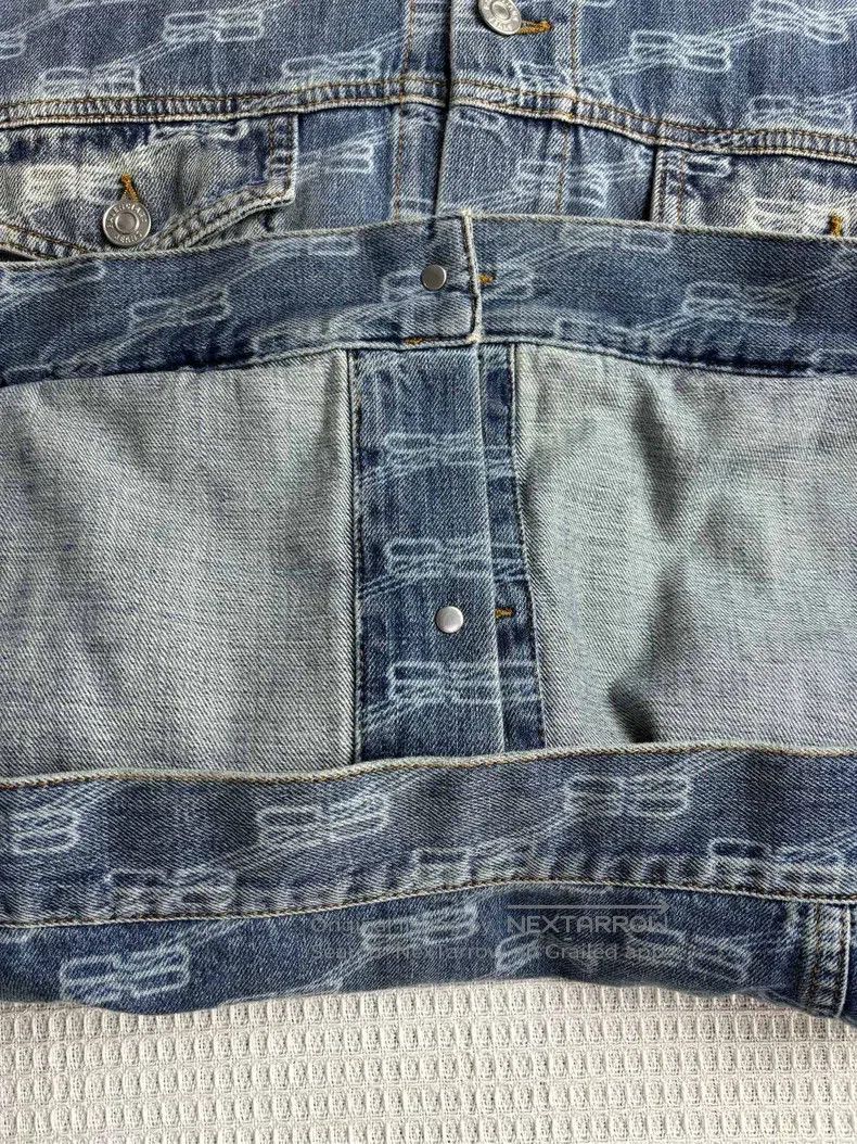 Balenciaga Balenciaga Fully Printed Denim Jacket Size US L / EU 52-54 / 3 - 5 Thumbnail