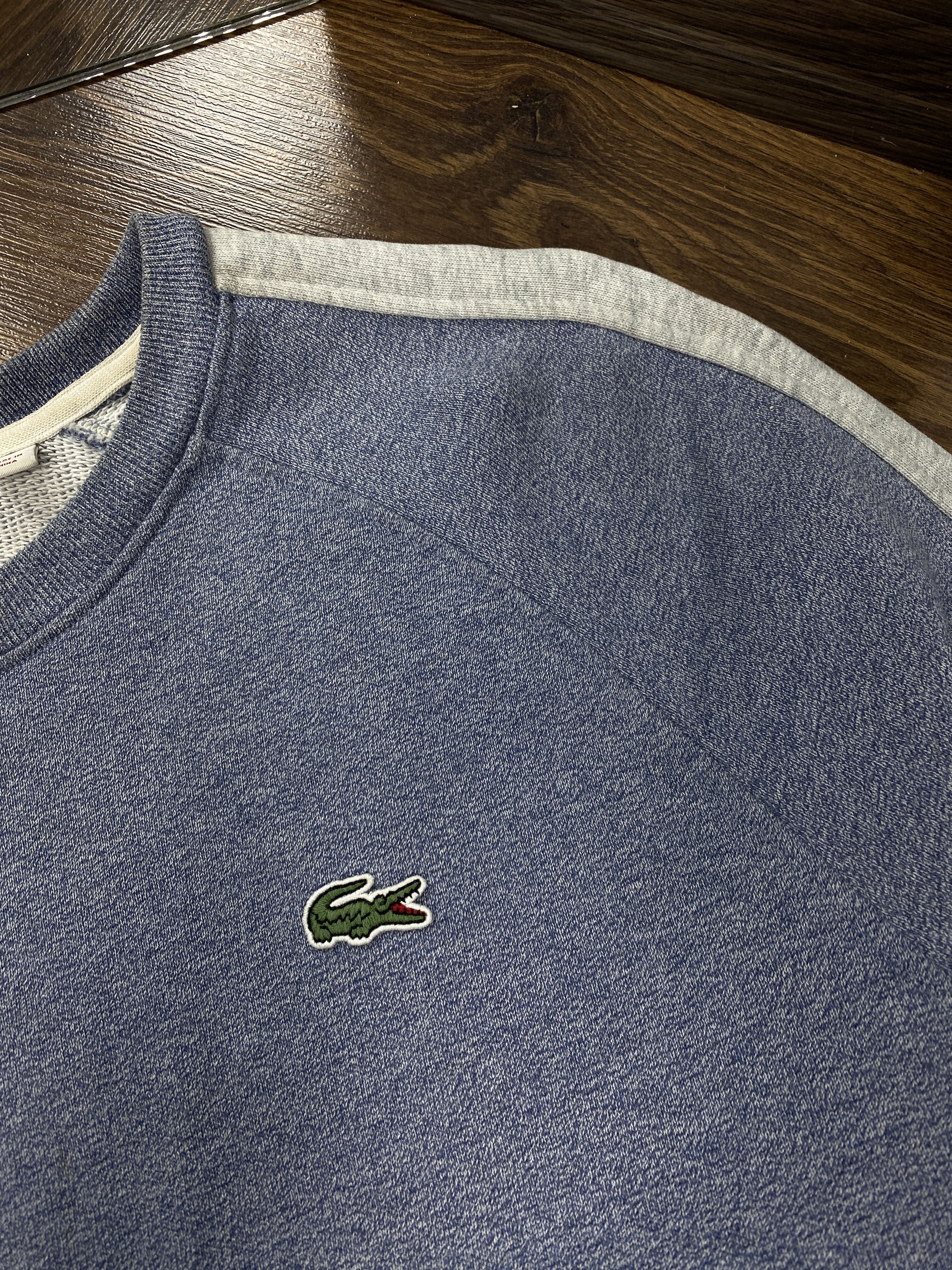 Lacoste × Vintage Lacoste Live vintage y2k sweatshirt Size US L / EU 52-54 / 3 - 3 Thumbnail