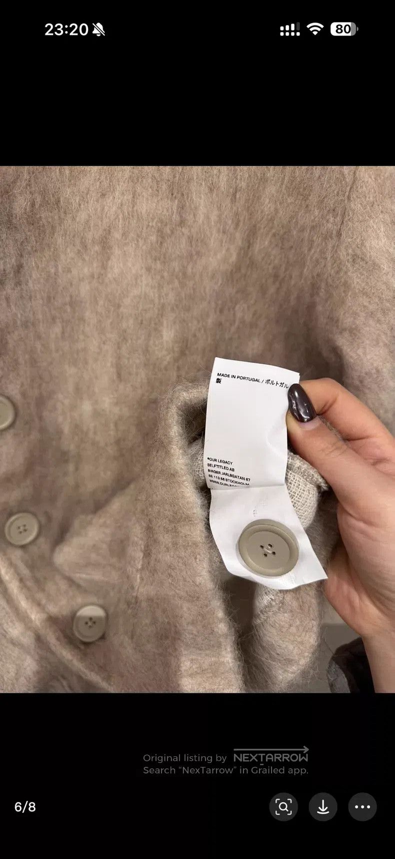Our Legacy Our Legacy Classic knitted cardigan Size US S / EU 44-46 / 1 - 4 Thumbnail