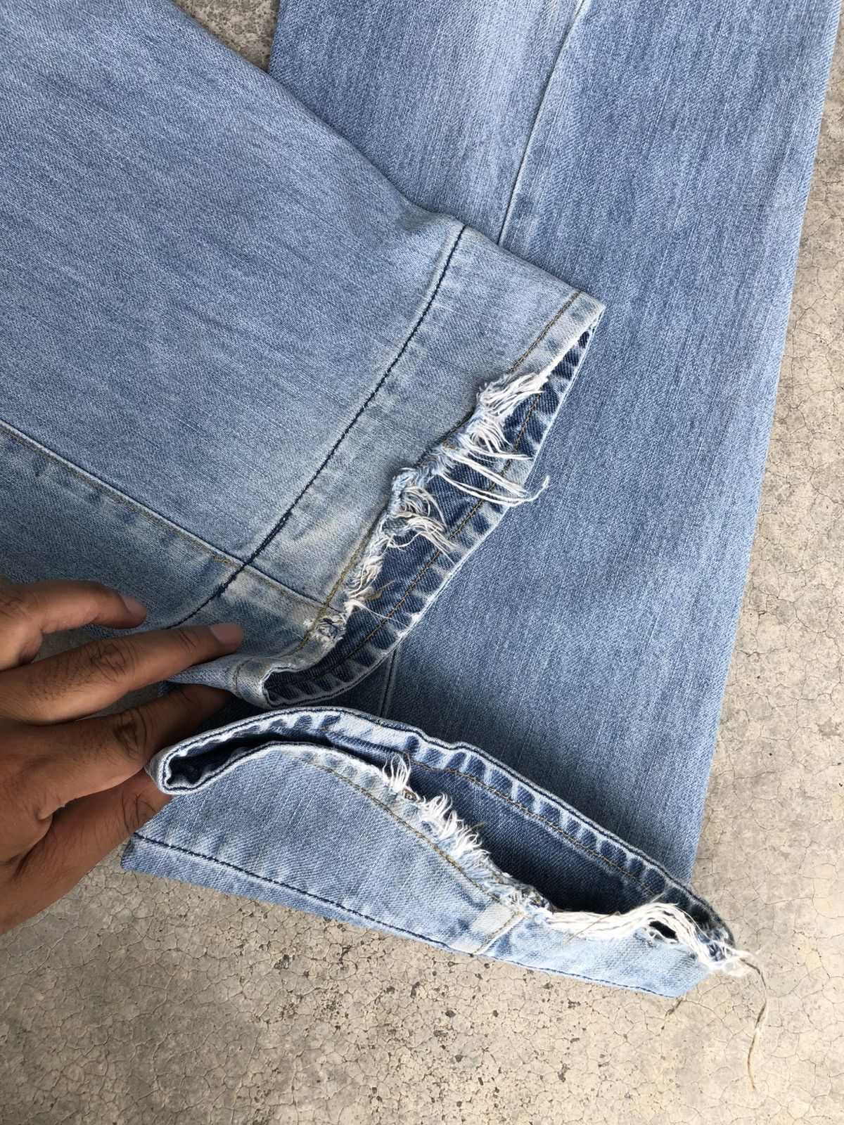 Levi's Levis Engineered Jeans Distressed Denim Size US 32 / EU 48 - 13 Thumbnail