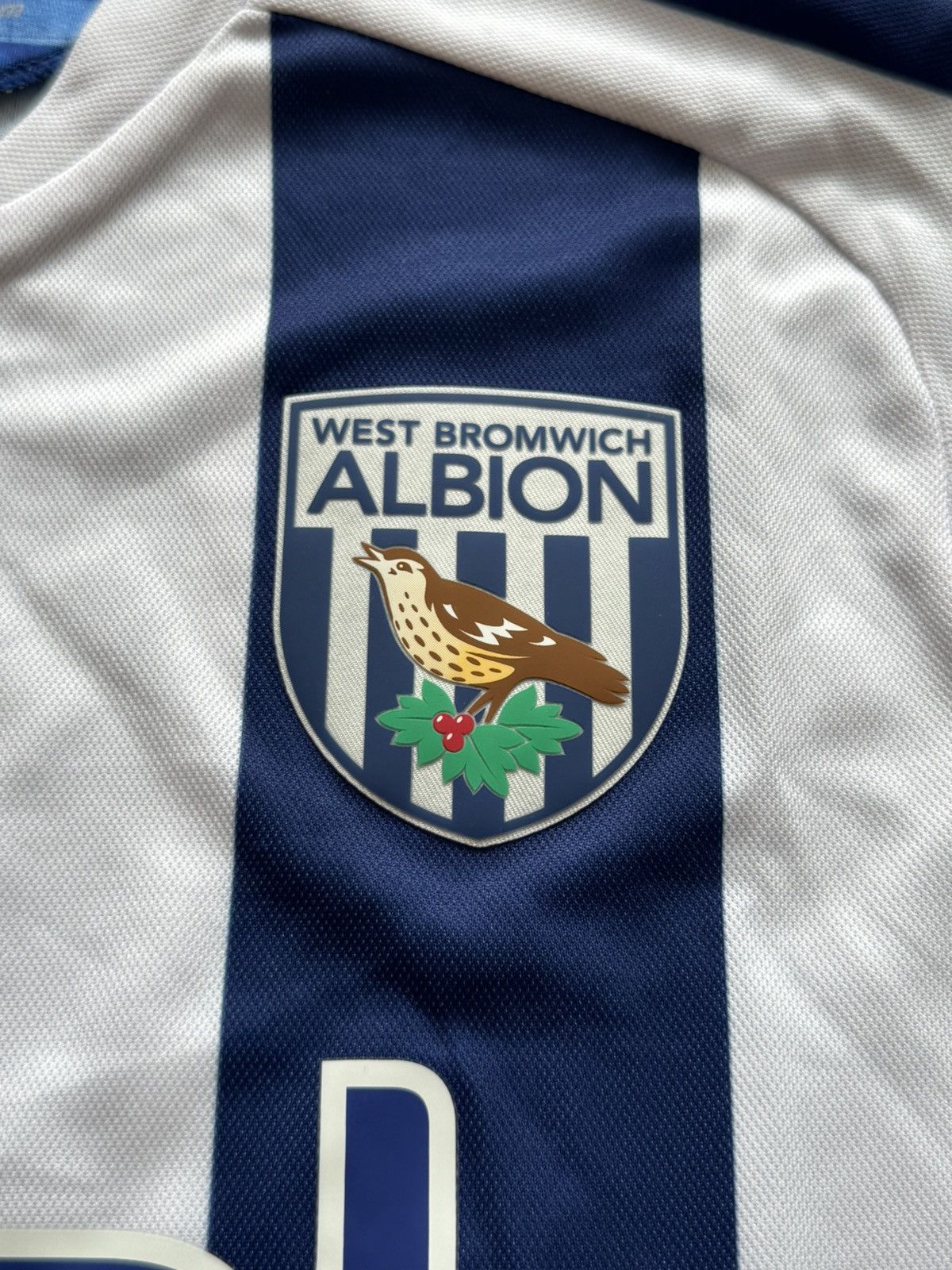 Macron 🔥MACRON WEST BROMWICH 2025-26 HOME SOCCER JERSEY SHIRT Size US M / EU 48-50 / 2 - 5 Thumbnail