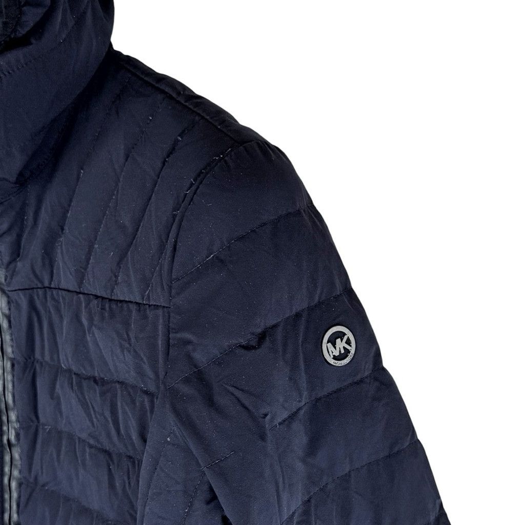 Michael Kors MICHAEL KORS Men Designer Navy Packable Down Puffer Jacket S Size US S / EU 44-46 / 1 - 4 Thumbnail