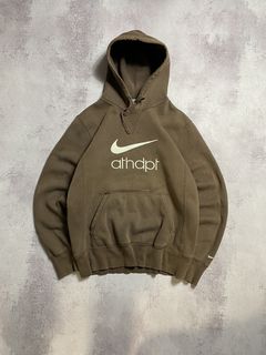 brown nike jumper vintage