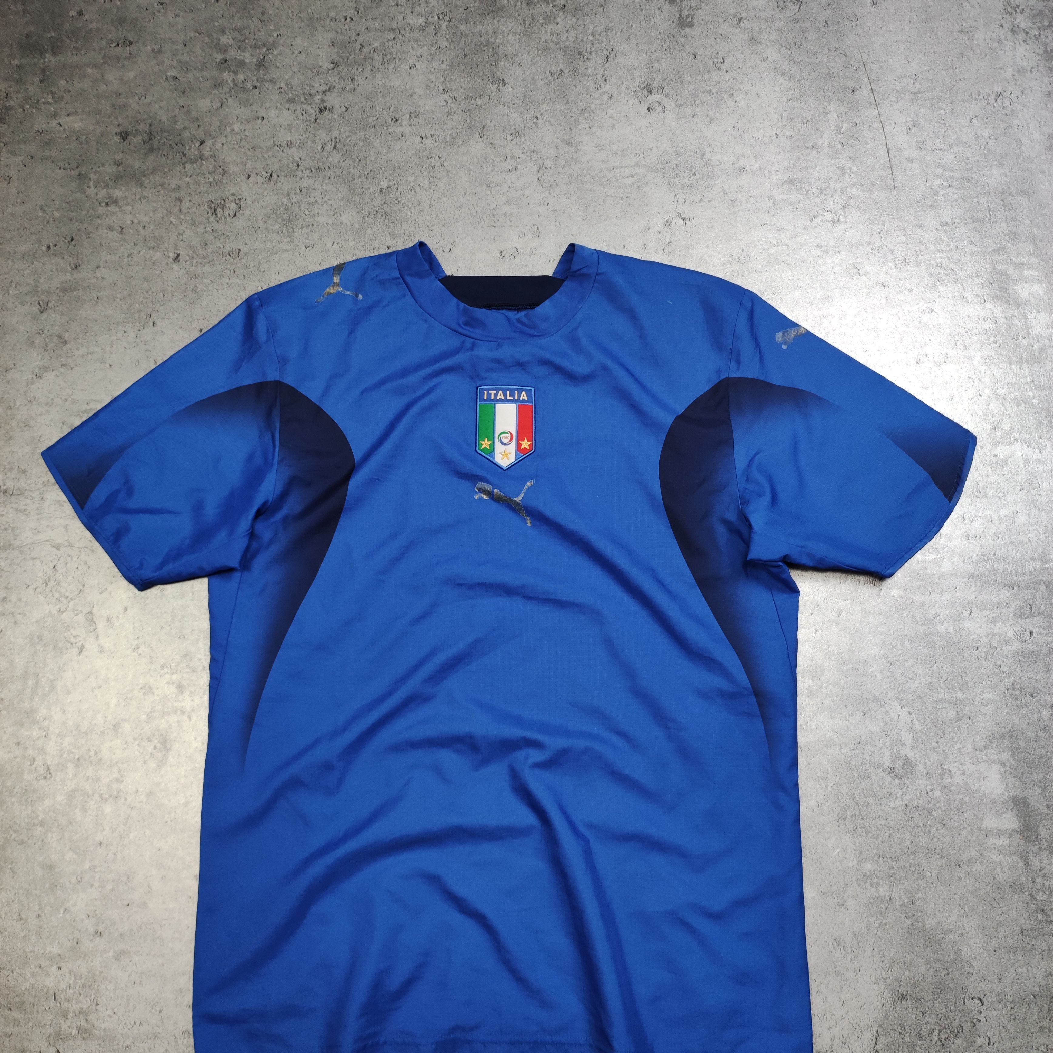 Other RARE Vintage World Cup Winners Italy 2006 Home Jersey Size US L / EU 52-54 / 3 - 2 Thumbnail