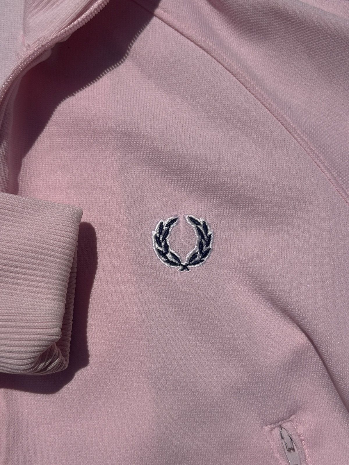 Fred Perry FRED PERRY TAPED TRACK JACKET :3 pink :3 Size M / US 6-8 / IT 42-44 - 4 Thumbnail