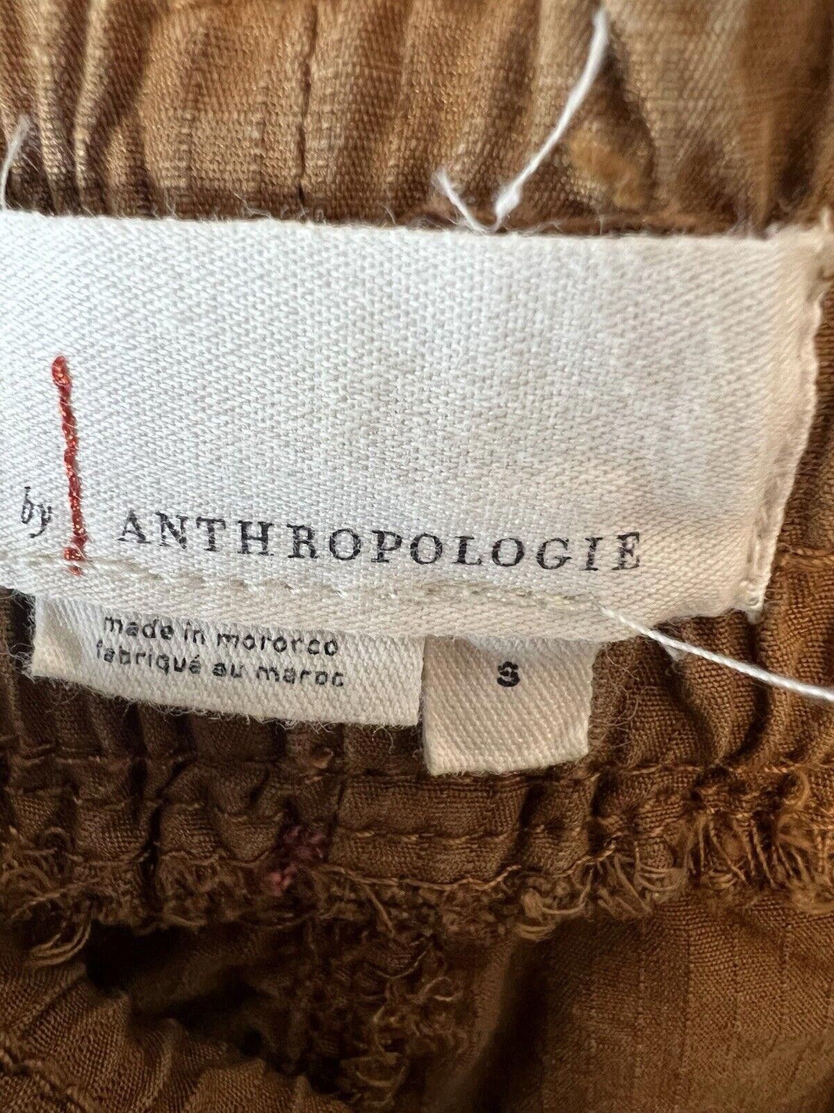 Designer ANTHROPOLOGIE Byron Seamed Utility Jogger Pants Embroidered Size 28" / US 6 / IT 42 - 6 Thumbnail