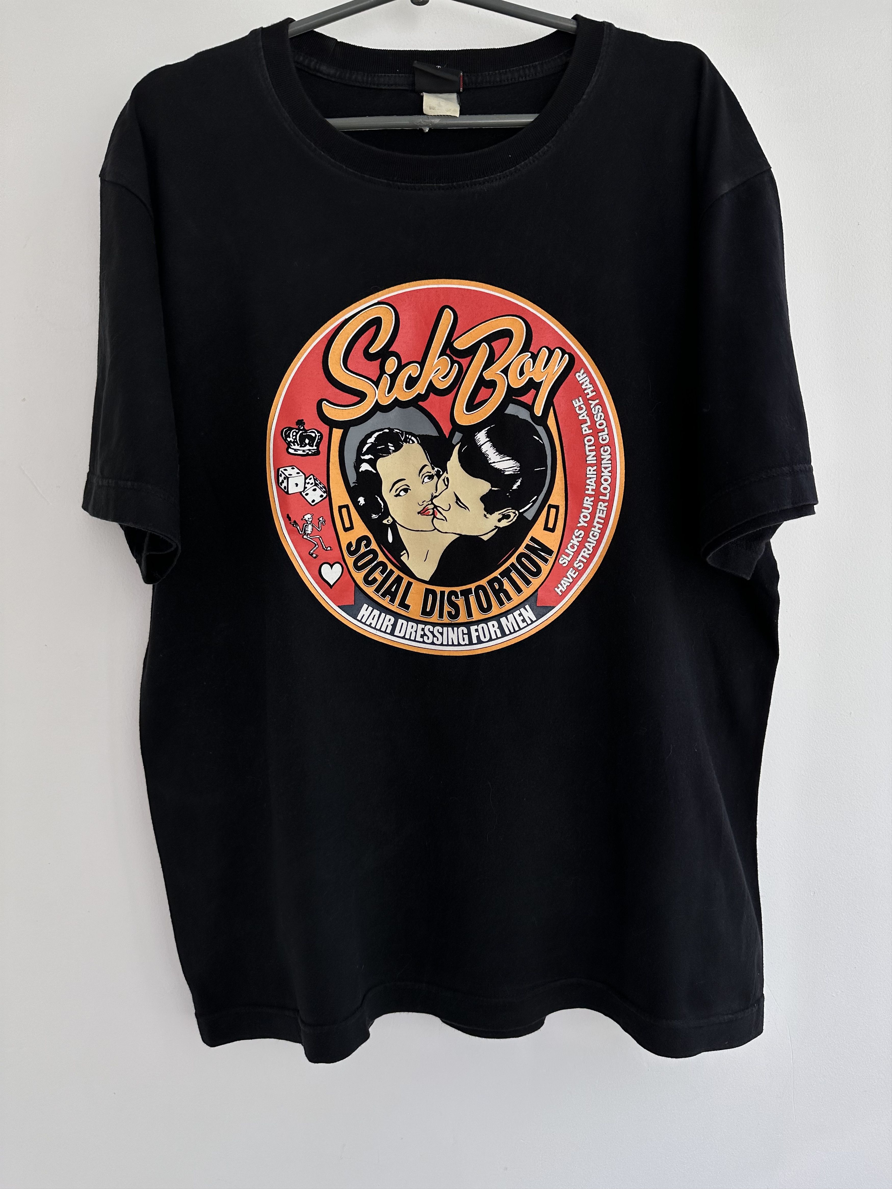 image of Band Tees x Vintage Social Distortion Vintage T Shirt in Black, Men's (Size XL)