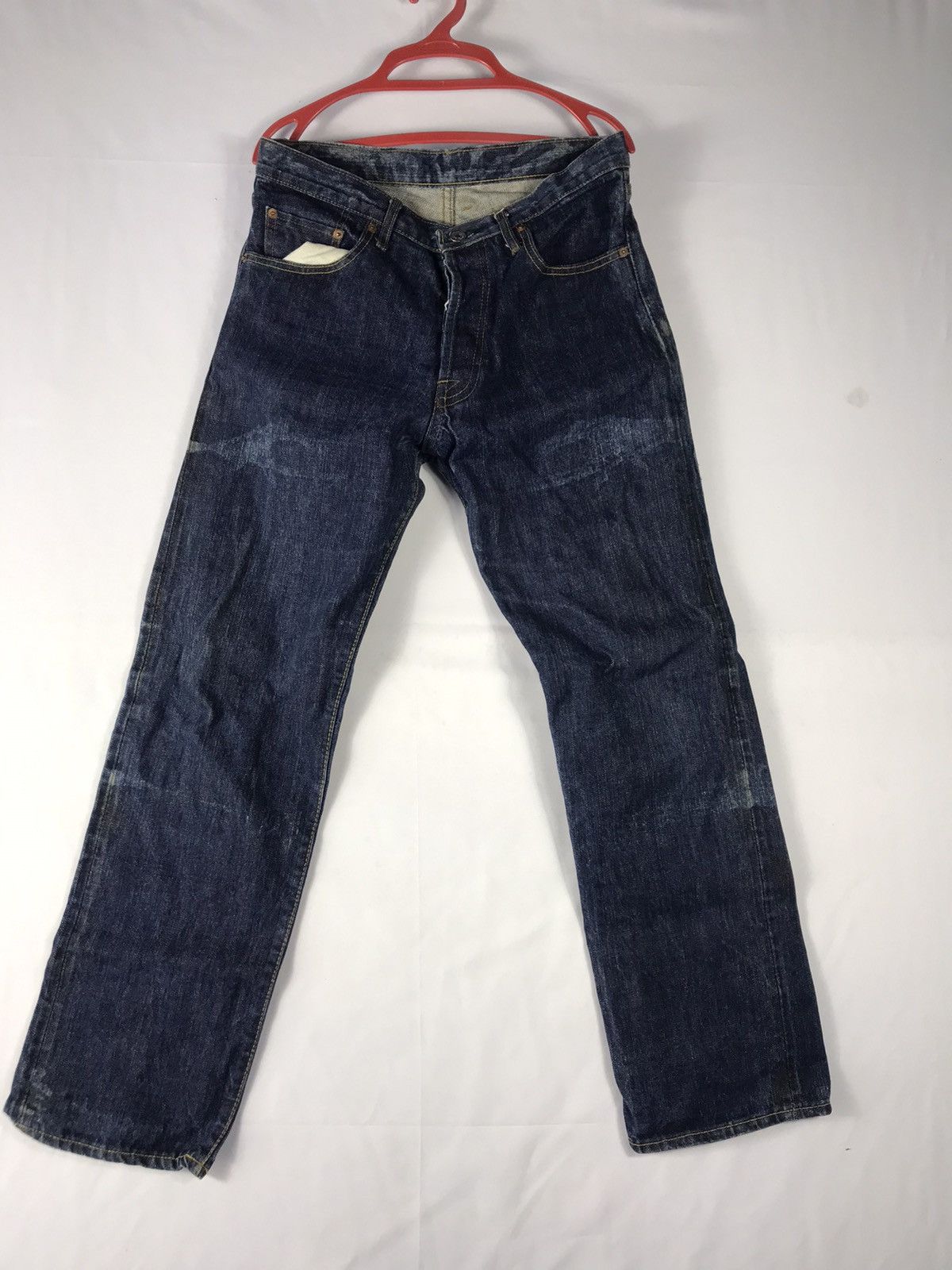 vintage Levis jeans distressed selvage
