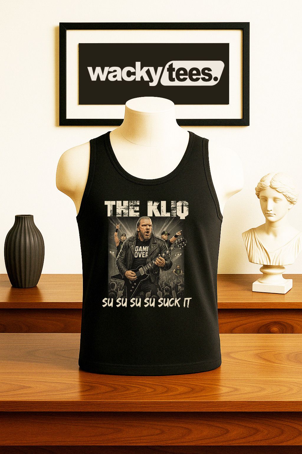 Other The Kliq Concert Wrestling Parody Suck It Graphic Shirt Size US S / EU 44-46 / 1 - 2 Thumbnail