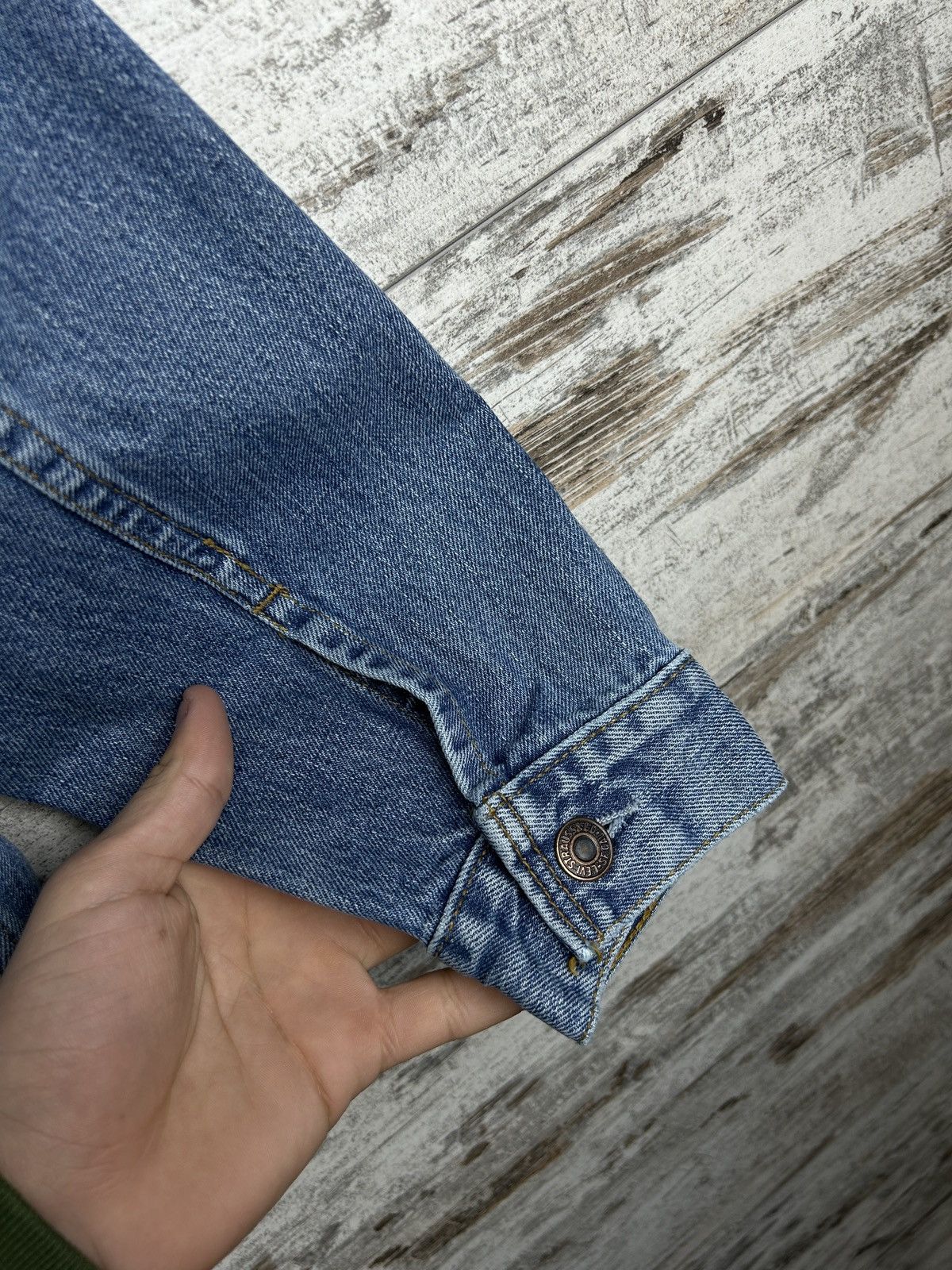Levi's × Levi's Vintage Clothing × Vintage Mens Vintage Levis Denim jacket trucker y2k streetwear rare Size US M / EU 48-50 / 2 - 14 Thumbnail