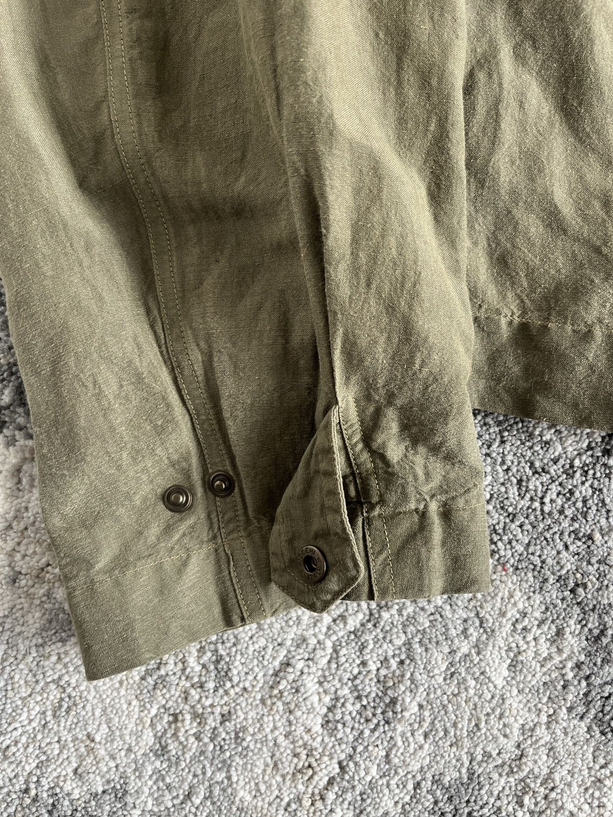 Miu Miu Miu Miu S/S1994 linen & silk light jacket Size M / US 6-8 / IT 42-44 - 3 Thumbnail