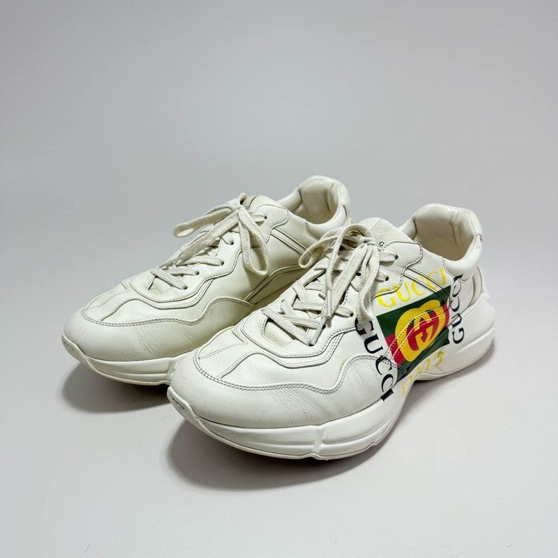 Other Gucci Rhyton Double G Logo Dad Sneakers for Men - Size US 10.5 / EU 43-44 - 1 Thumbnail