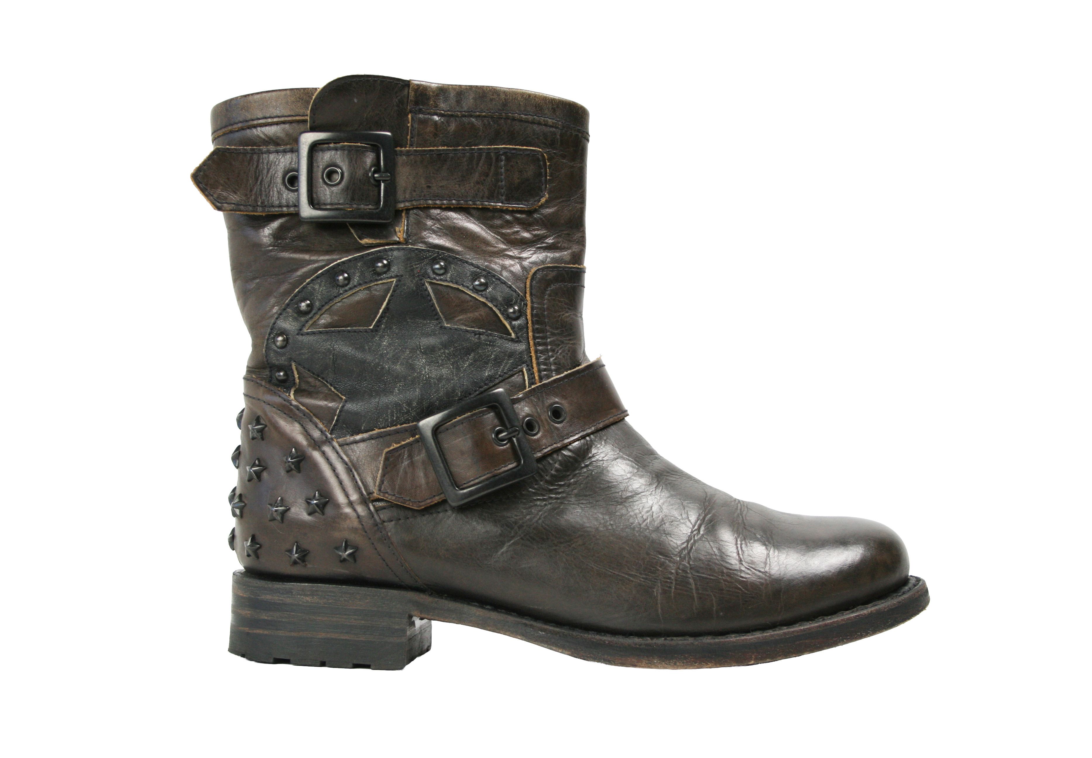 Sendra Rockstuds Y2K Engineered Biker Boots Size US 9 / IT 39 - 2 Thumbnail