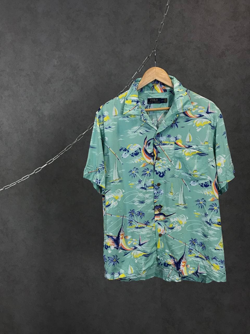 Polo Ralph Lauren Polo Ralph Lauren designer Hawaiian shirt Size US L / EU 52-54 / 3 - 1 Thumbnail