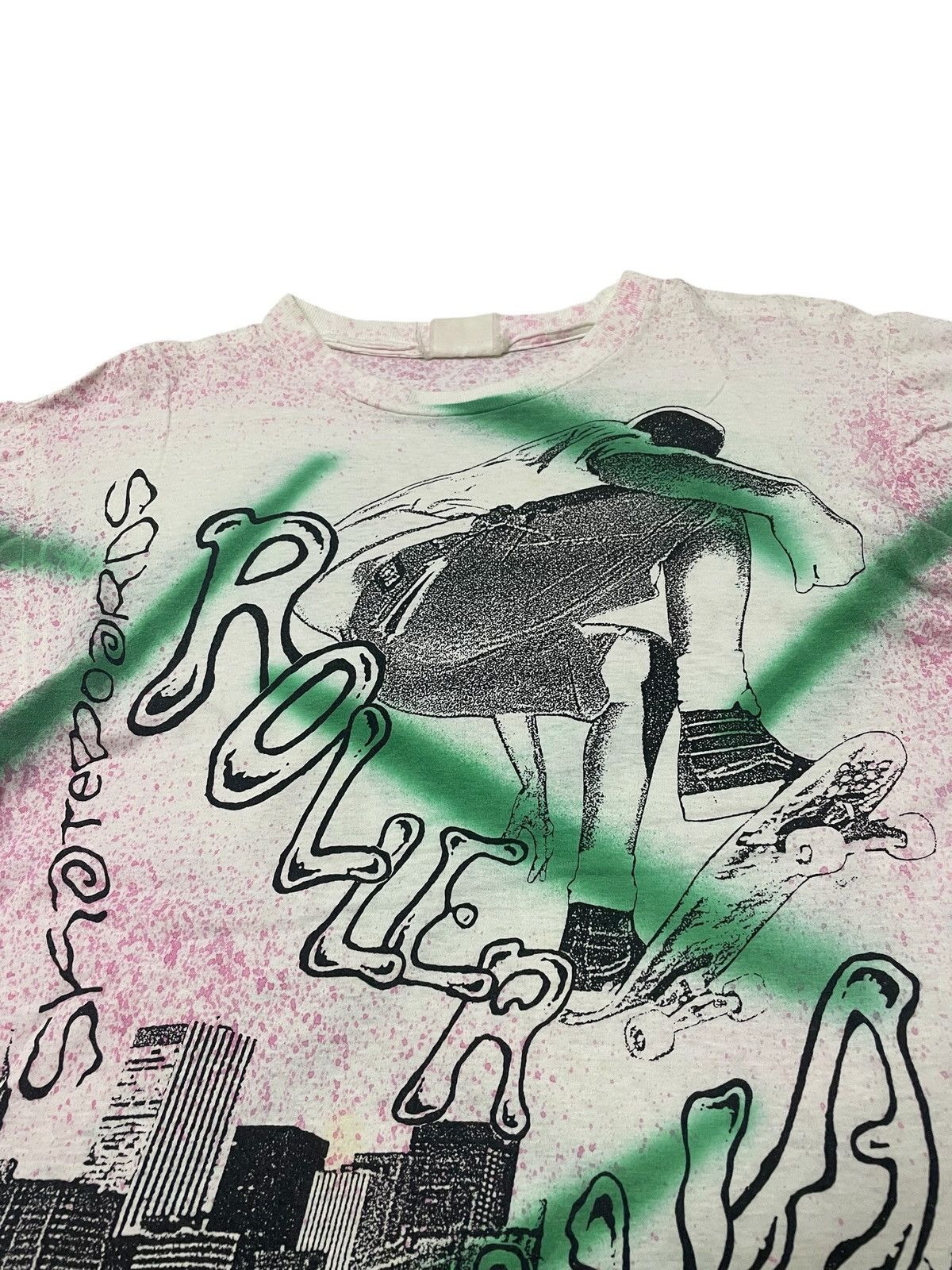 Vintage Vintage OVP Roller Mania Skateboards Tshirt Size US M / EU 48-50 / 2 - 3 Thumbnail