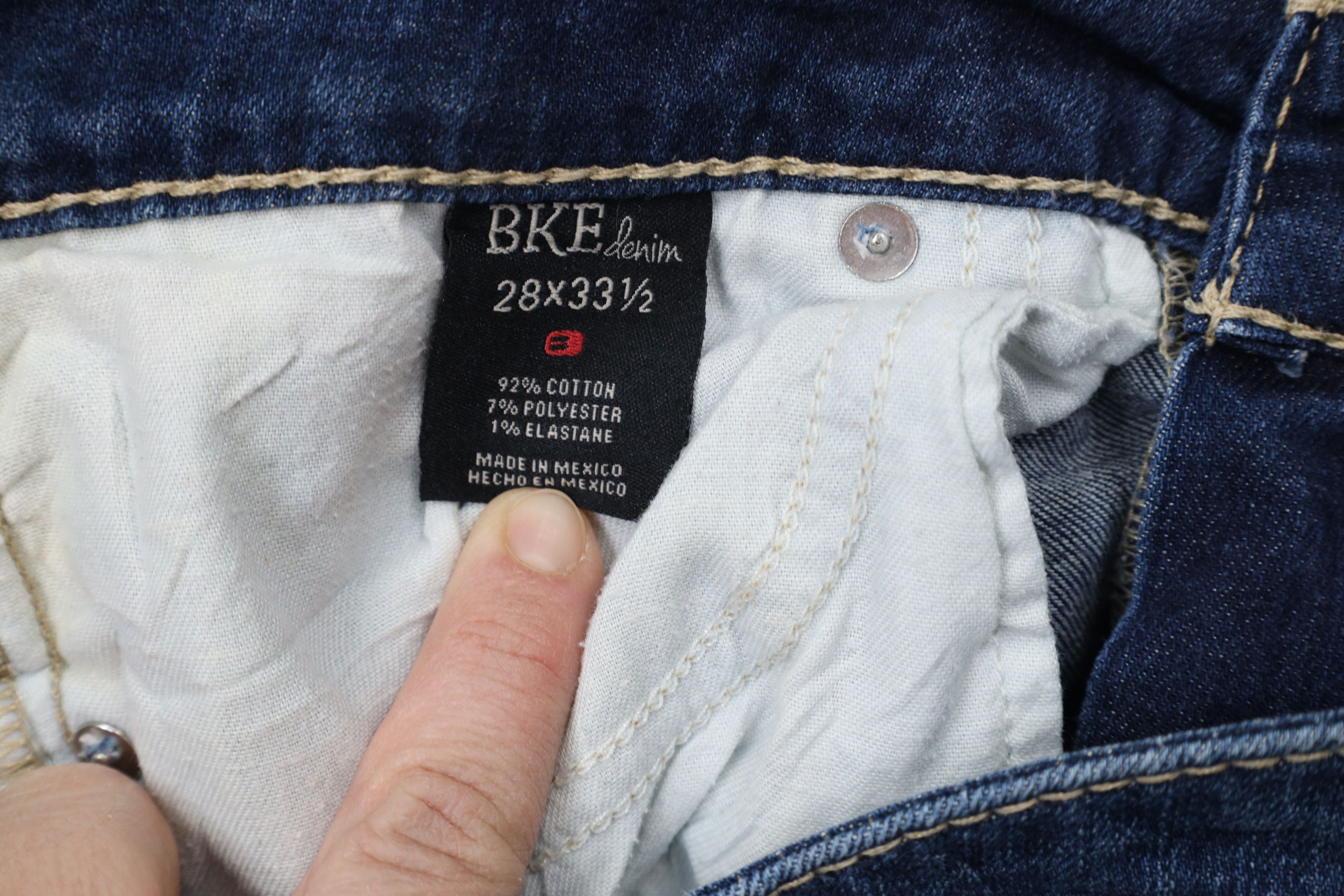 Vintage Buckle BKE Stitch Payton Bootcut Flared Denim Jeans Blue Size 28" / US 6 / IT 42 - 6 Thumbnail