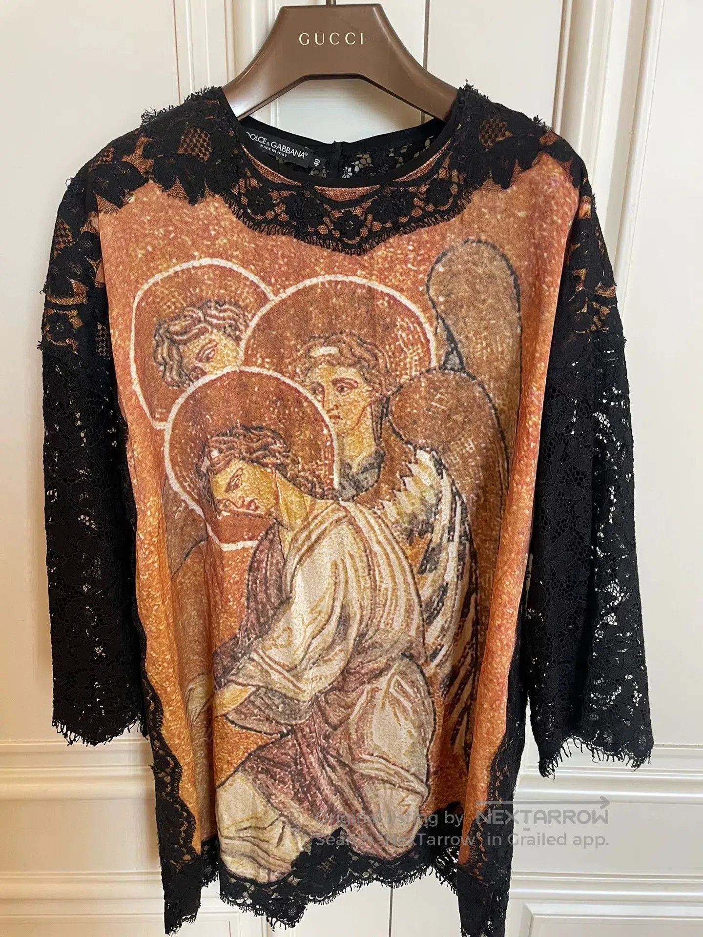 Dolce & Gabbana Dolce & Gabbana Vintage Lace Piece. Size S / US 4 / IT 40 - 2 Thumbnail