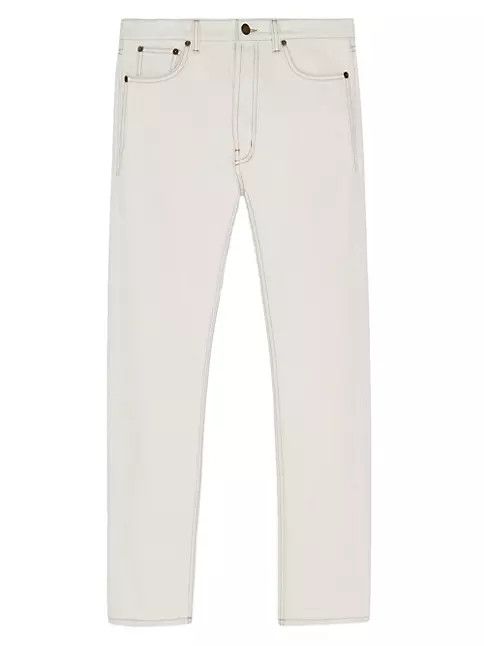 o1s1wg110624 Relaxed-Fit Jeans in White