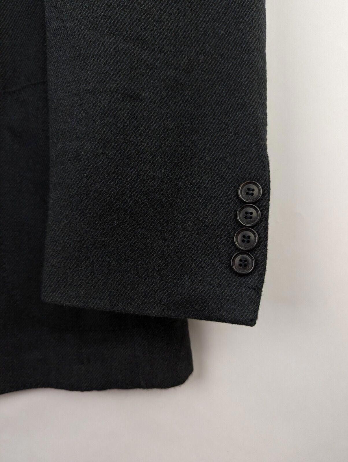 Ermenegildo Zegna ZEGNA OASI Sz US 48L Charcoal Grey 100% CASHMERE Blazer Size 48L - 6 Thumbnail