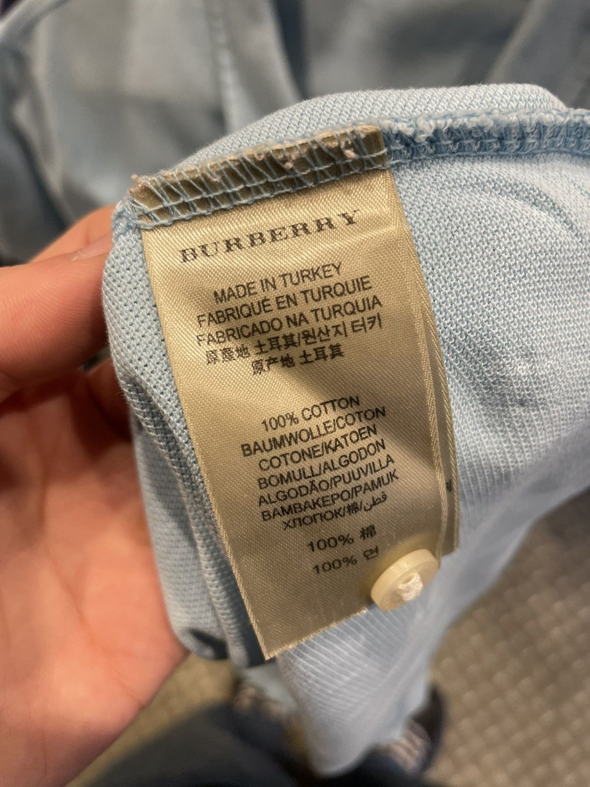 Burberry Burberry Polo Size US XL / EU 56 / 4 - 7 Thumbnail