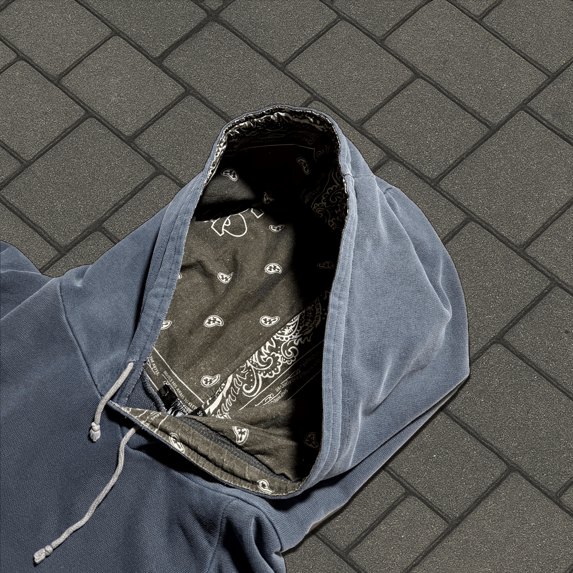 Raf Simons AW04 Raf Simons Reverse Paisley Hoodie Size US M / EU 48-50 / 2 - 2 Thumbnail