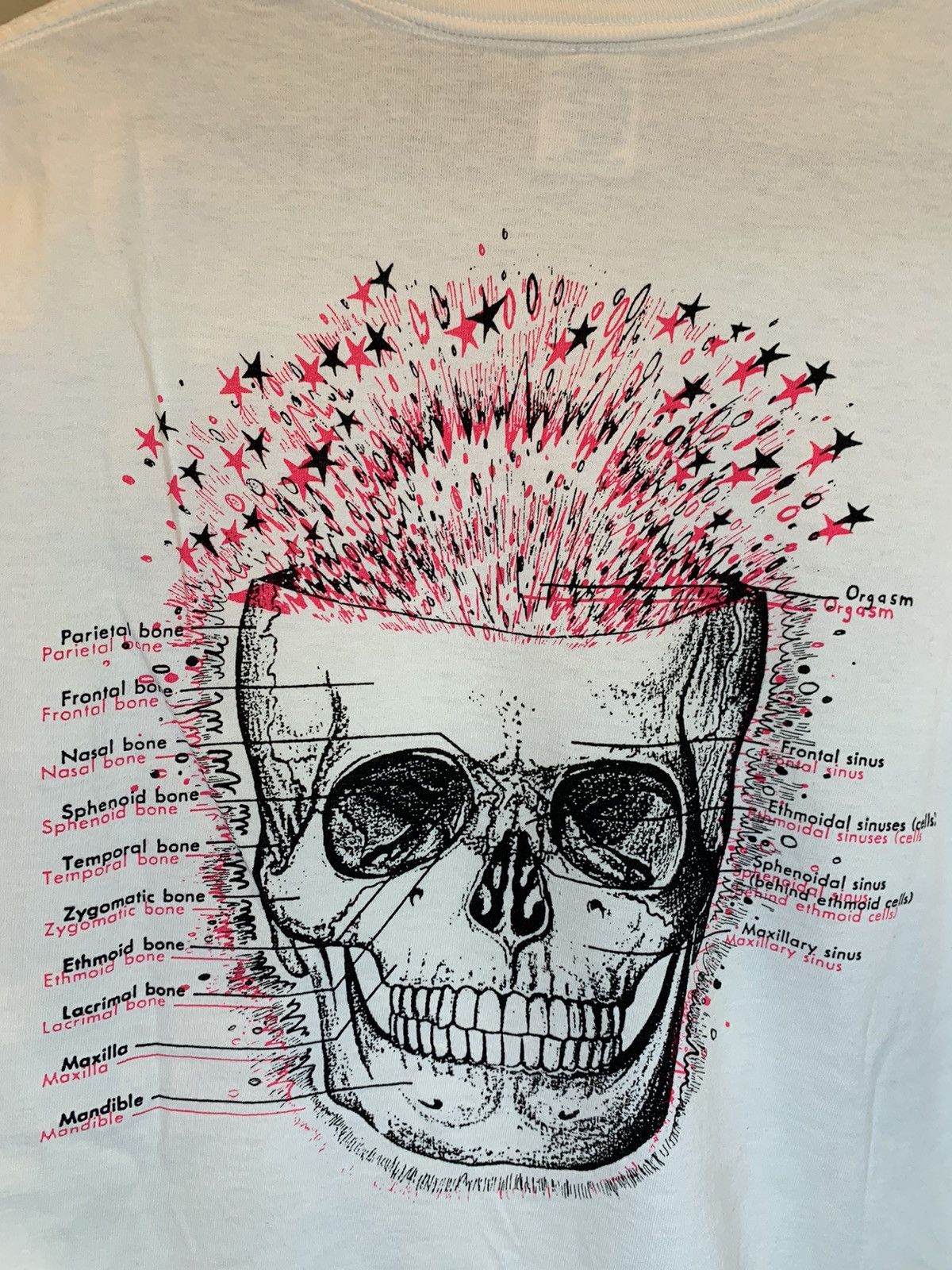 Band Tees *RARE* Vintage 80’s The Flaming Lips Orgasm Skull Band Shirt Size US XL / EU 56 / 4 - 4 Thumbnail