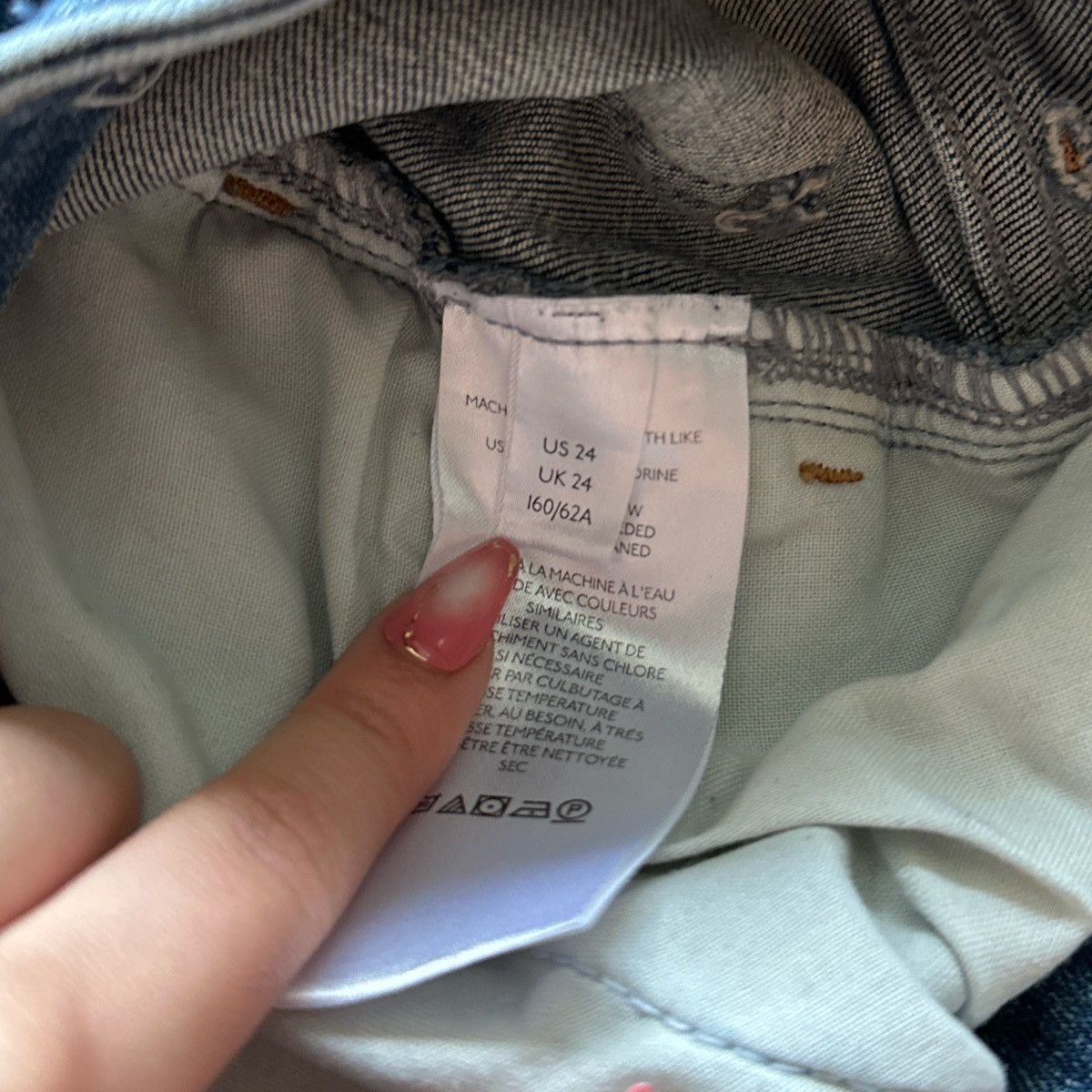 Free People We The Free Medium/High Waist Ripped Skinny Jeans Size 24" / US 00 / IT 34 - 3 Thumbnail