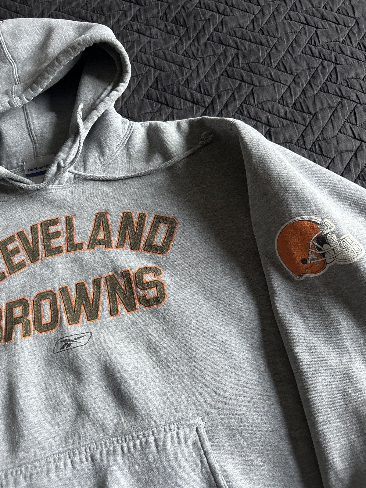 Reebok Reebok Cleveland browns hoodie Size US L / EU 52-54 / 3 - 3 Thumbnail
