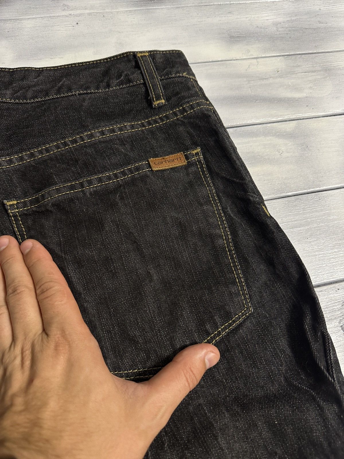 Carhartt Rare Jeans Carhartt Denim Ziggy Pants Y2K Style Size US 33 - 2 Thumbnail