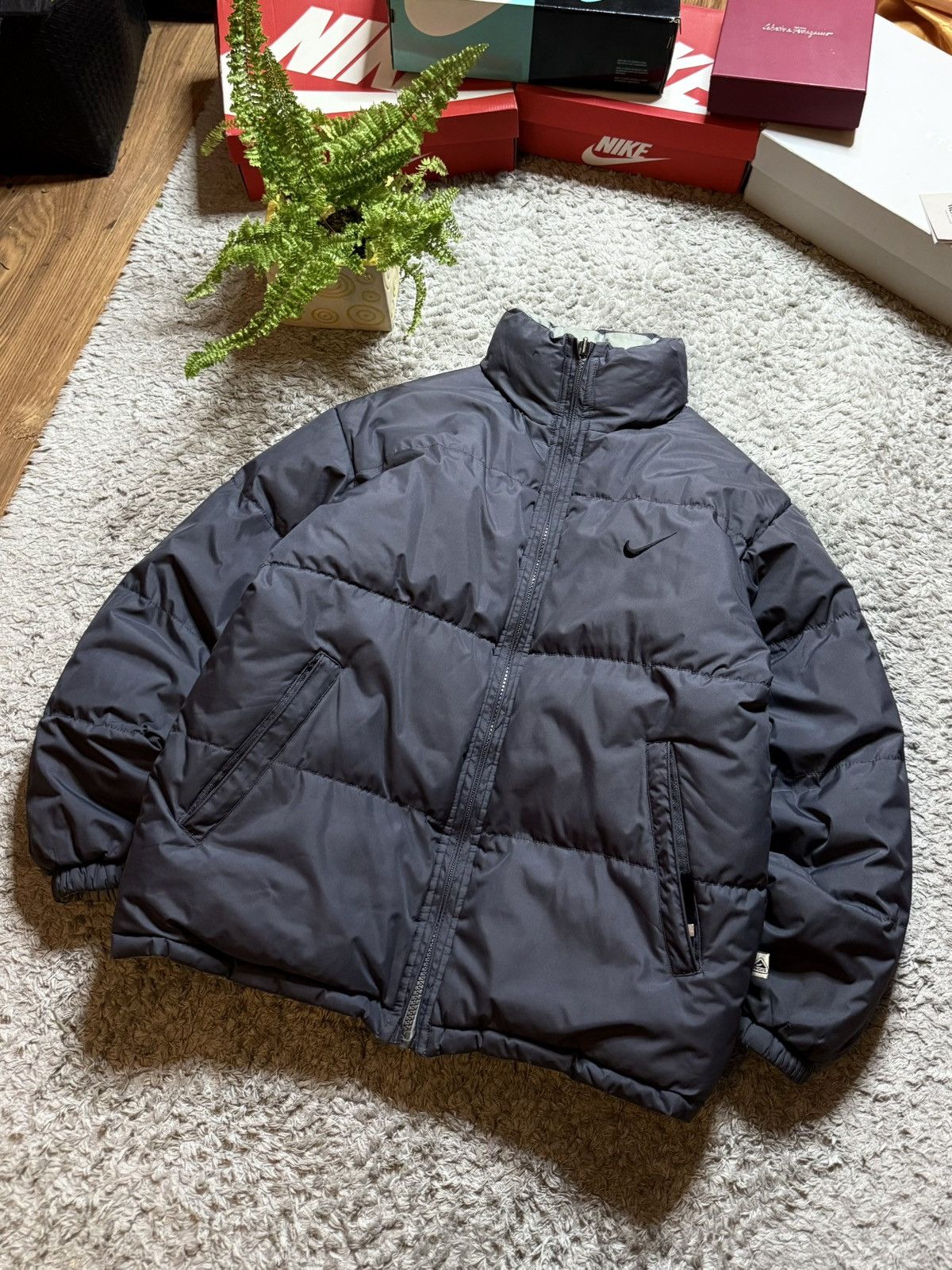 Nike ACG Nike ACG 90s 2 In 1 Puffer Rare Logo Drill Vintage Jacket Size US M / EU 48-50 / 2 - 6 Thumbnail