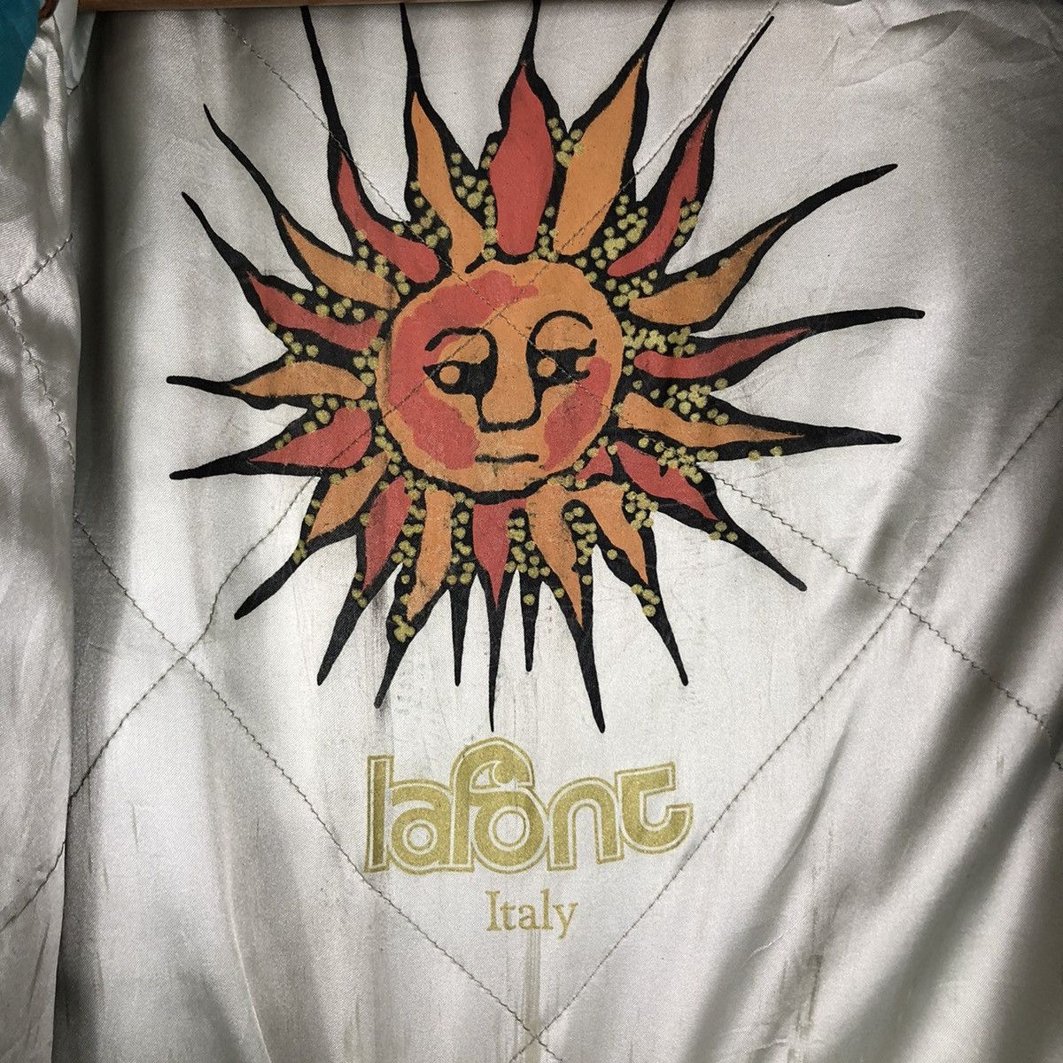 Japanese Brand 📌VINTAGE BOMBER JACKET SKI WINTER LAFONT ITALY FULL PRINT Size US L / EU 52-54 / 3 - 19 Thumbnail