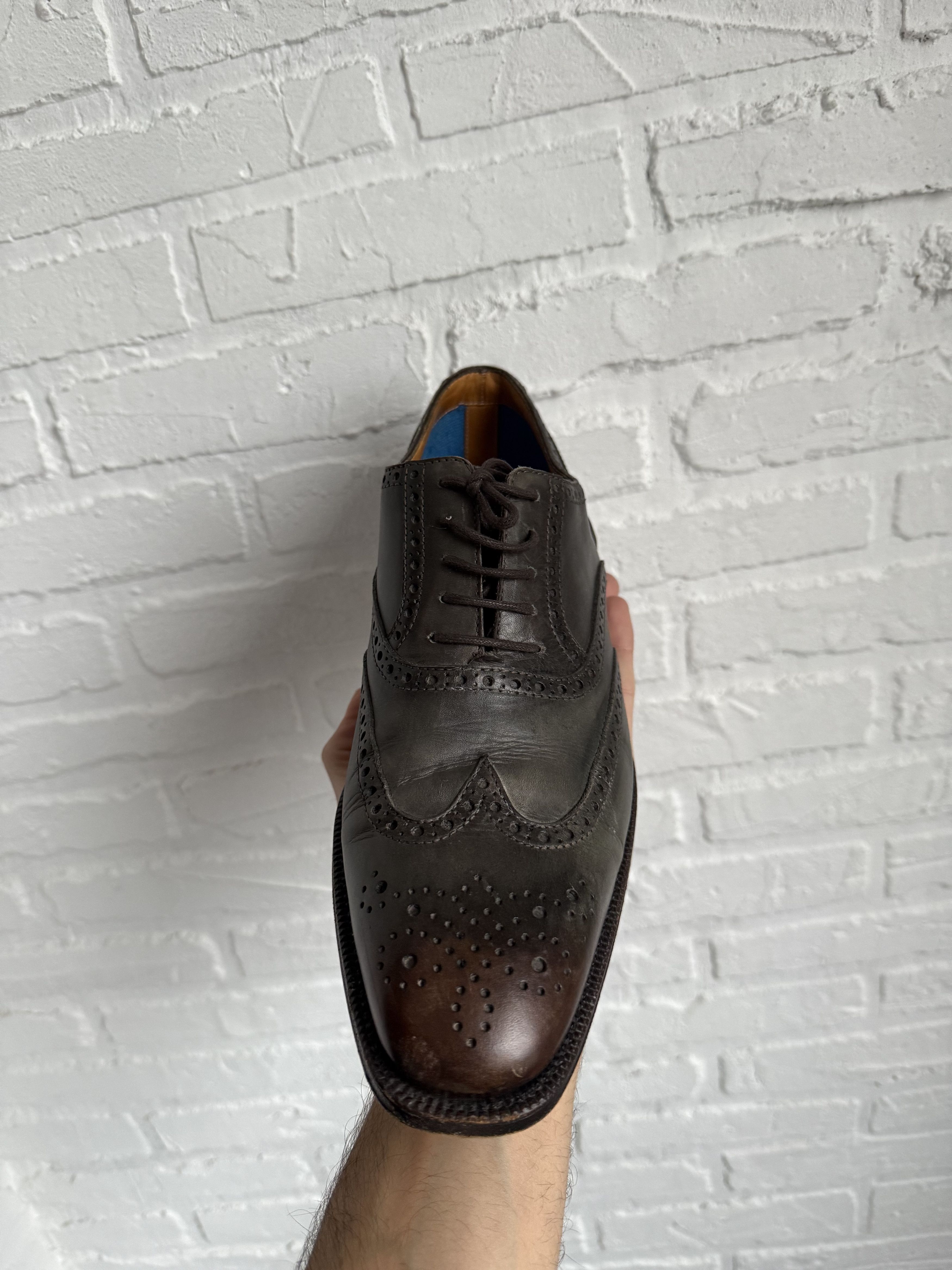 Sutor Mantellassi Sutor Mantellassi Italian Hand Made Leather Oxford Brogue Size US 8.5 / EU 41-42 - 3 Thumbnail