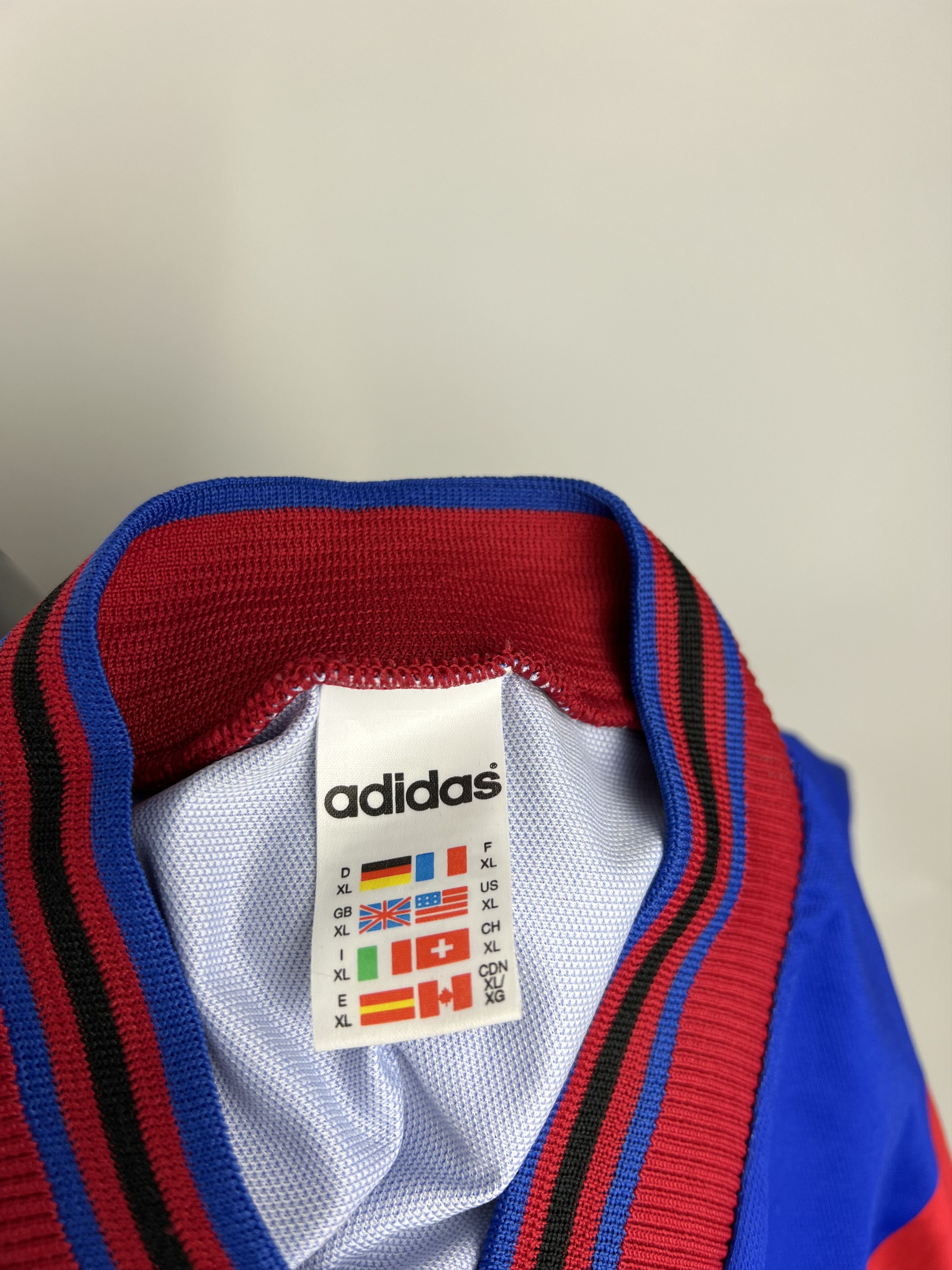 Adidas Adidas Vintage France 98 Soccer Jersey Size XL Size US XL / EU 56 / 4 - 9 Thumbnail