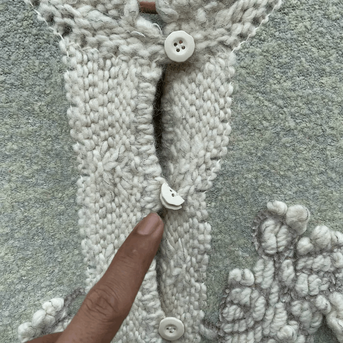 Aran Isles Knitwear BLAYAIS Knit Jumper Pullover Cardigan Made In Japan Size S / US 4 / IT 40 - 5 Thumbnail