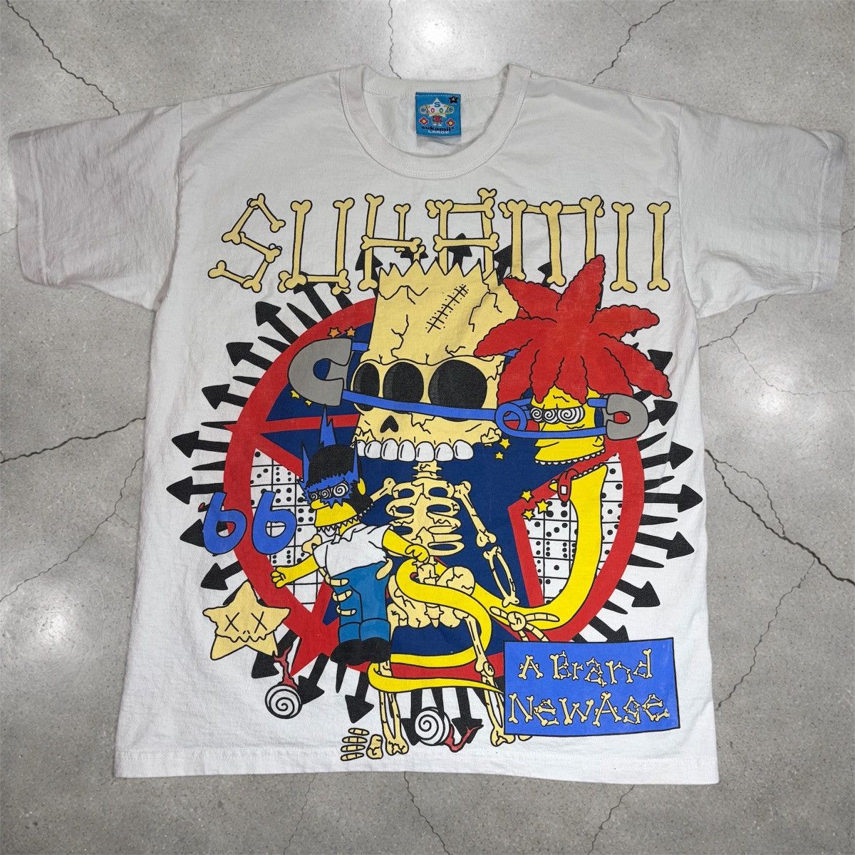 Sukamii Sukamii “A Brand New Age” 4th Ed Heavyweight “Simps” Tee L Size US L / EU 52-54 / 3 - 1 Thumbnail