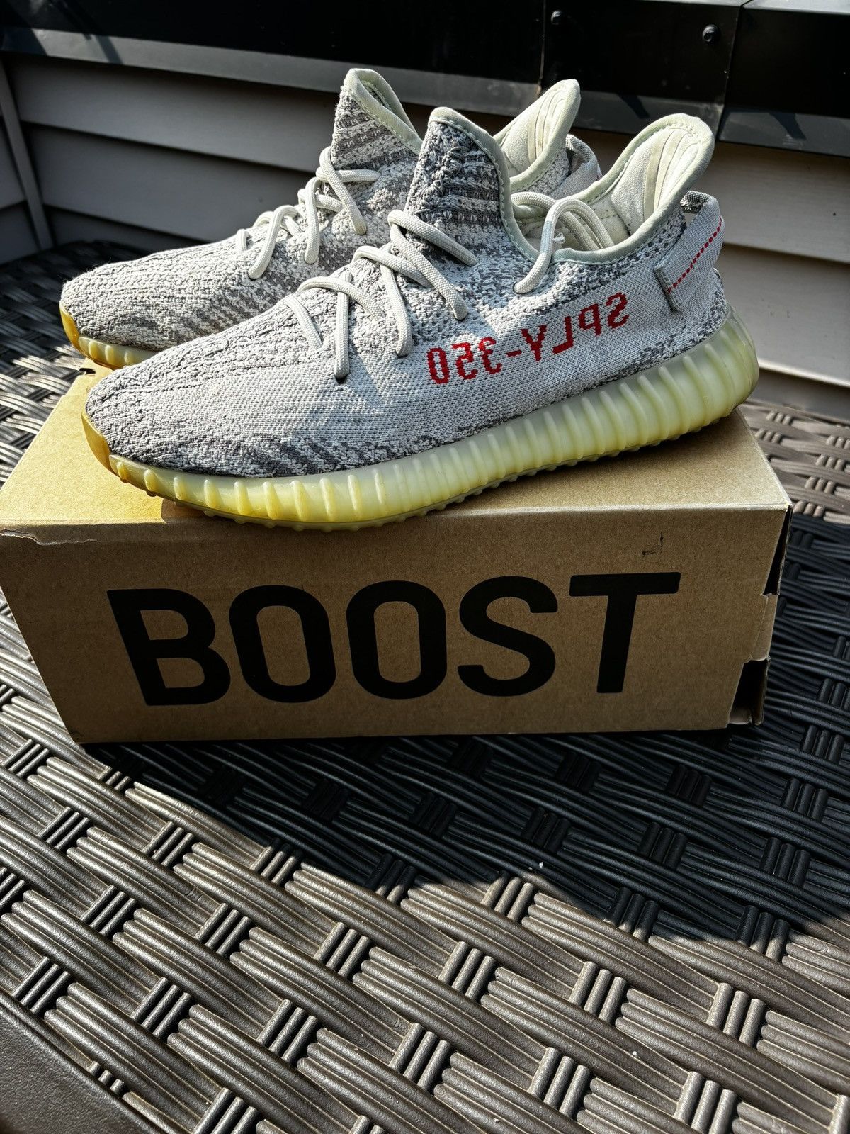 Yeezy Yeezy 350 V2 “Blue Tint” Size US 9.5 / EU 42-43 - 1 Thumbnail