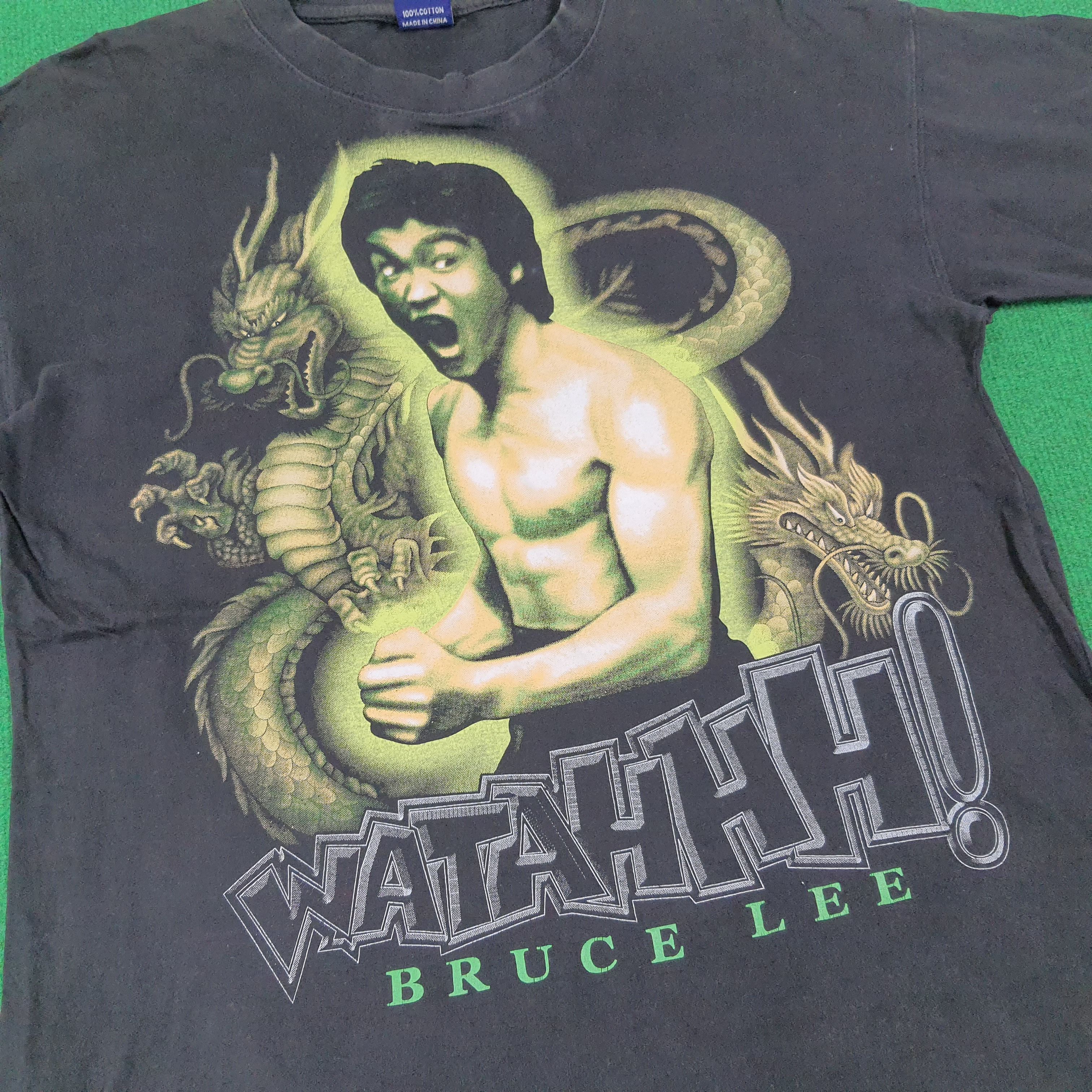 Vintage Vintage Bruce Lee Tshirt Size US M / EU 48-50 / 2 - 2 Thumbnail