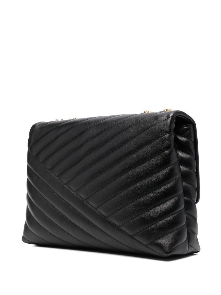 Tory Burch o1s22i1n1024 Size: OS / Small Kira Shoulder Bag in Black Size ONE SIZE - 4 Thumbnail