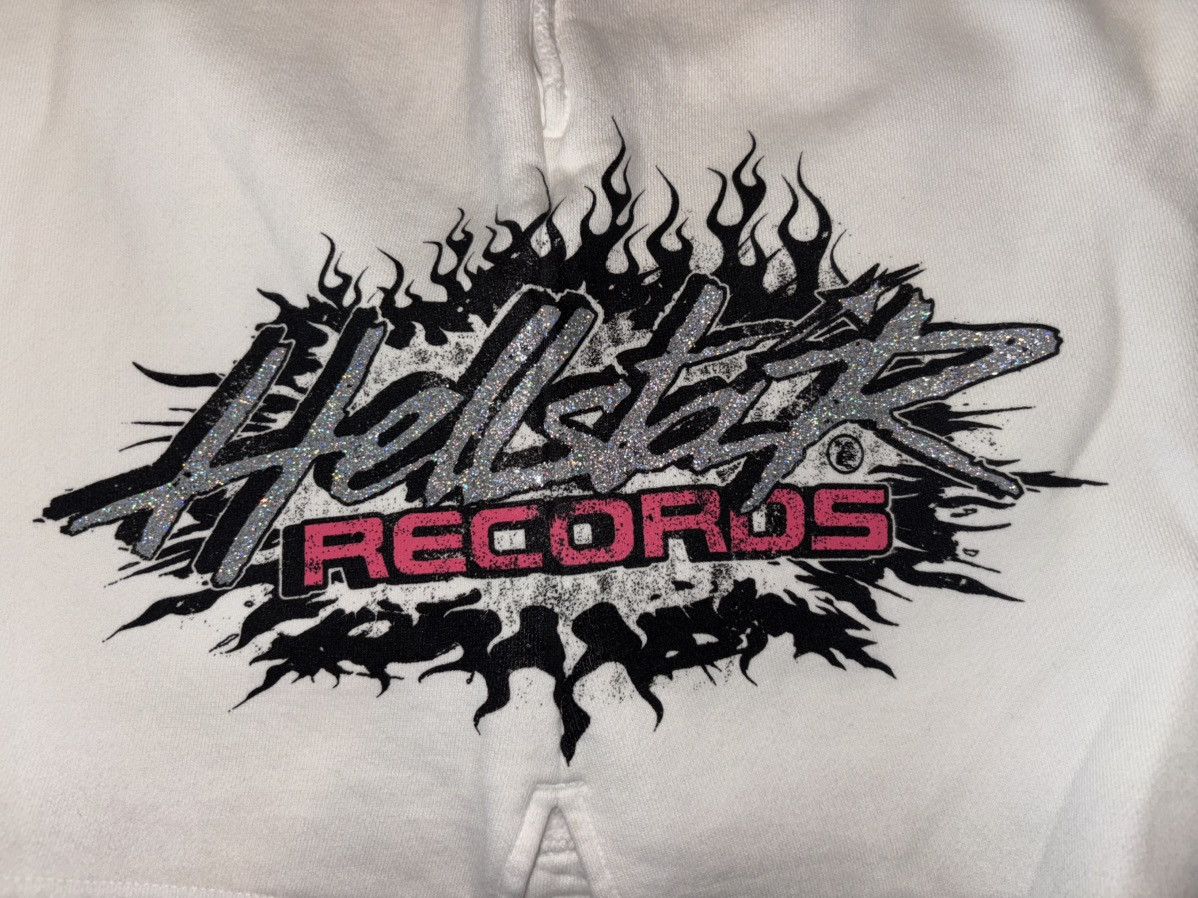 HELLSTAR Hellstar Records White Glitter Shorts Size US 30 / EU 46 - 4 Thumbnail