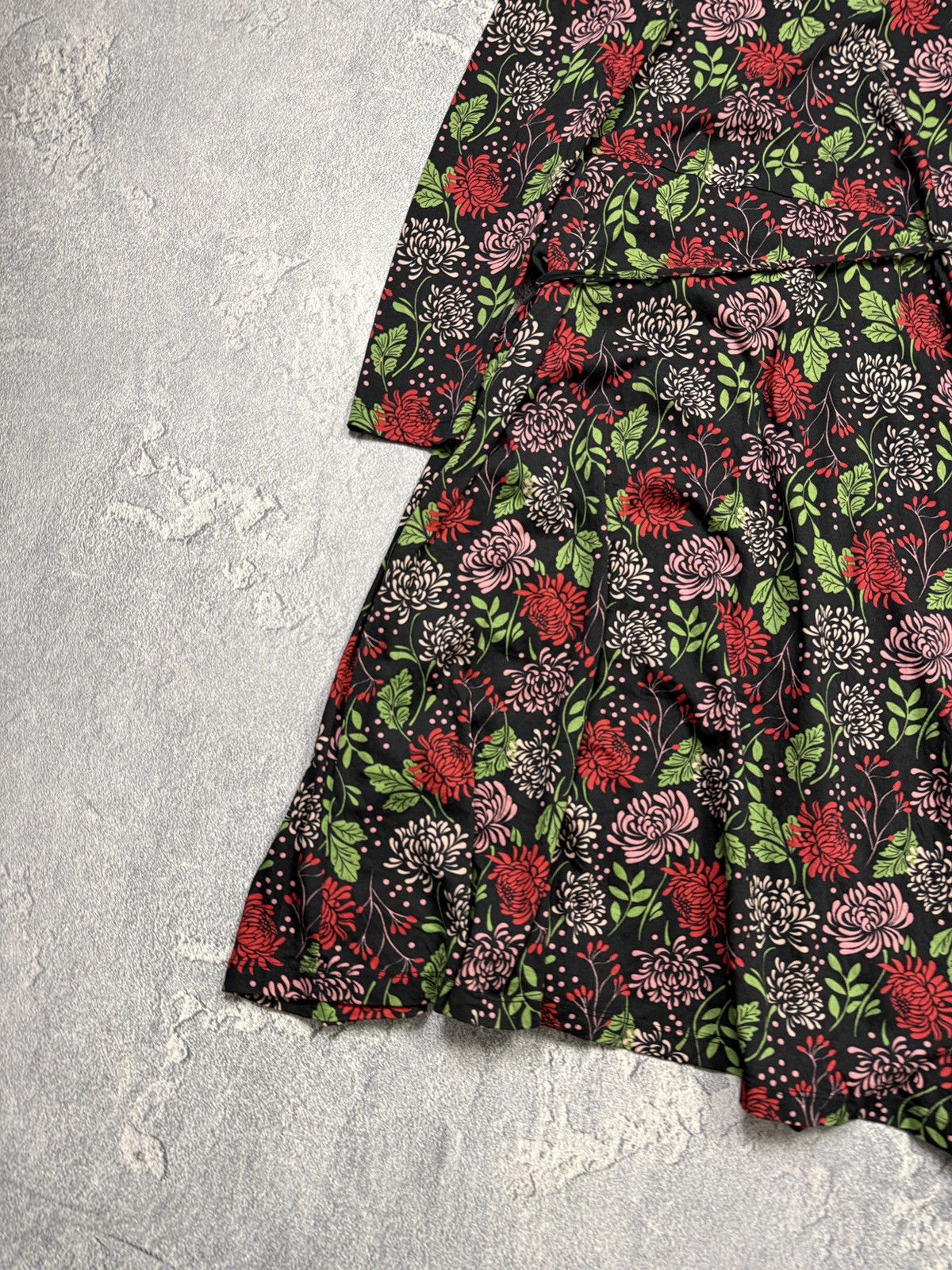 Gudrun Sjoden Gudrun Sjoden Women Dress Linen Cotton Flowers Size M / US 6-8 / IT 42-44 - 10 Thumbnail