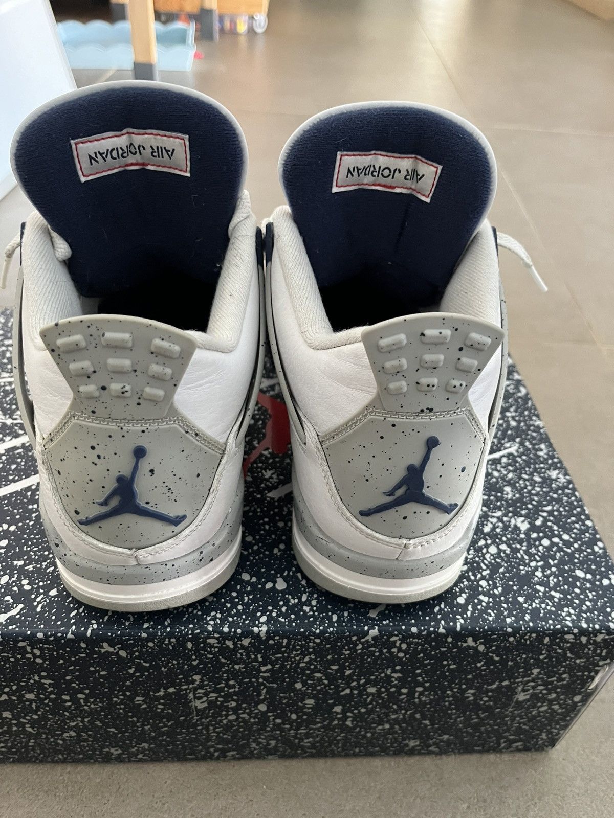 Jordan Brand Jordan 4 midnight navy Size US 9.5 / EU 42-43 - 2 Thumbnail