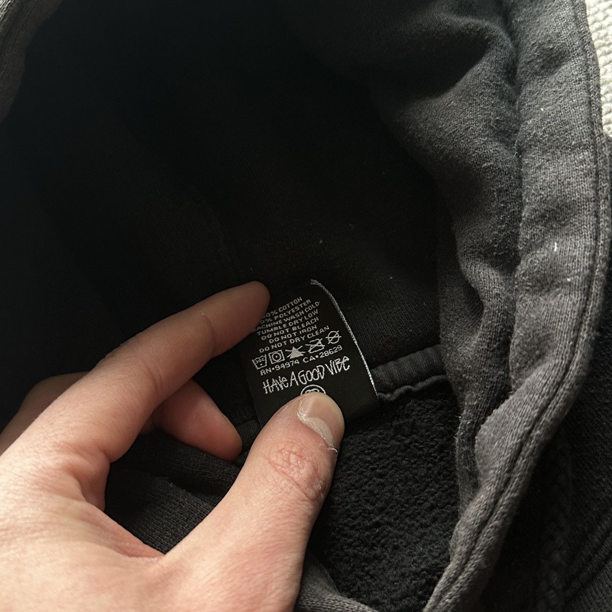 Stussy × Vintage Stussy hoodie 8 ball black big logo Size US M / EU 48-50 / 2 - 8 Thumbnail