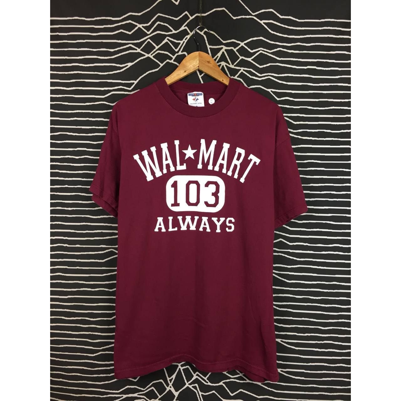 Jerzees × Vintage Jerzees Heavyweight Cotton Wal-Mart 103 Always Promo Tee Size US L / EU 52-54 / 3 - 1 Thumbnail