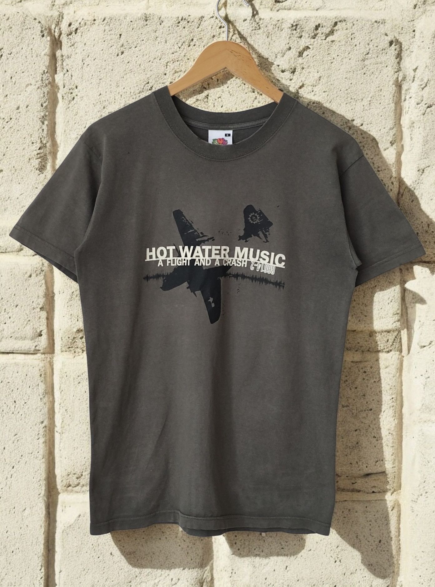 Hot Water Music 2001 Flight and the Crash Vintage VTG Tshirt