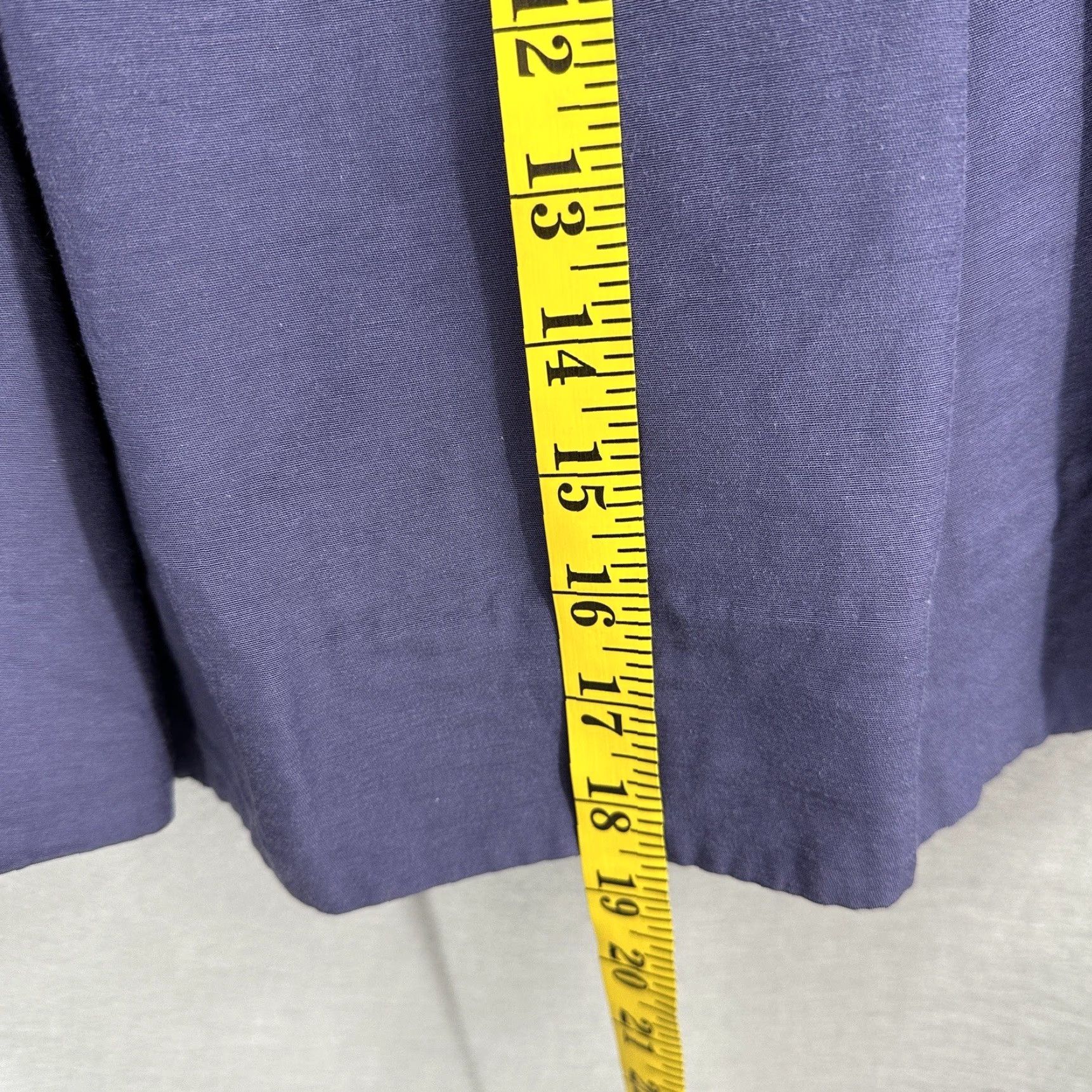 3.1 Phillip Lim 3.1 Phillip Lim A-Line Skirt Womens 4 Blue Pockets Circe Quiet Lux City Pinup Skirt Short Pleated Lined Raised: Mid Rise Size 27" / US 4 / IT 40 - 7 Thumbnail