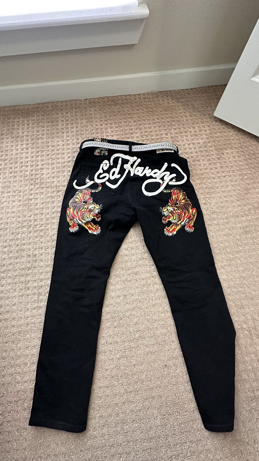 Ed Hardy Ed hardy tiger big logo Grail Size US 42 / EU 58 - 1 Thumbnail