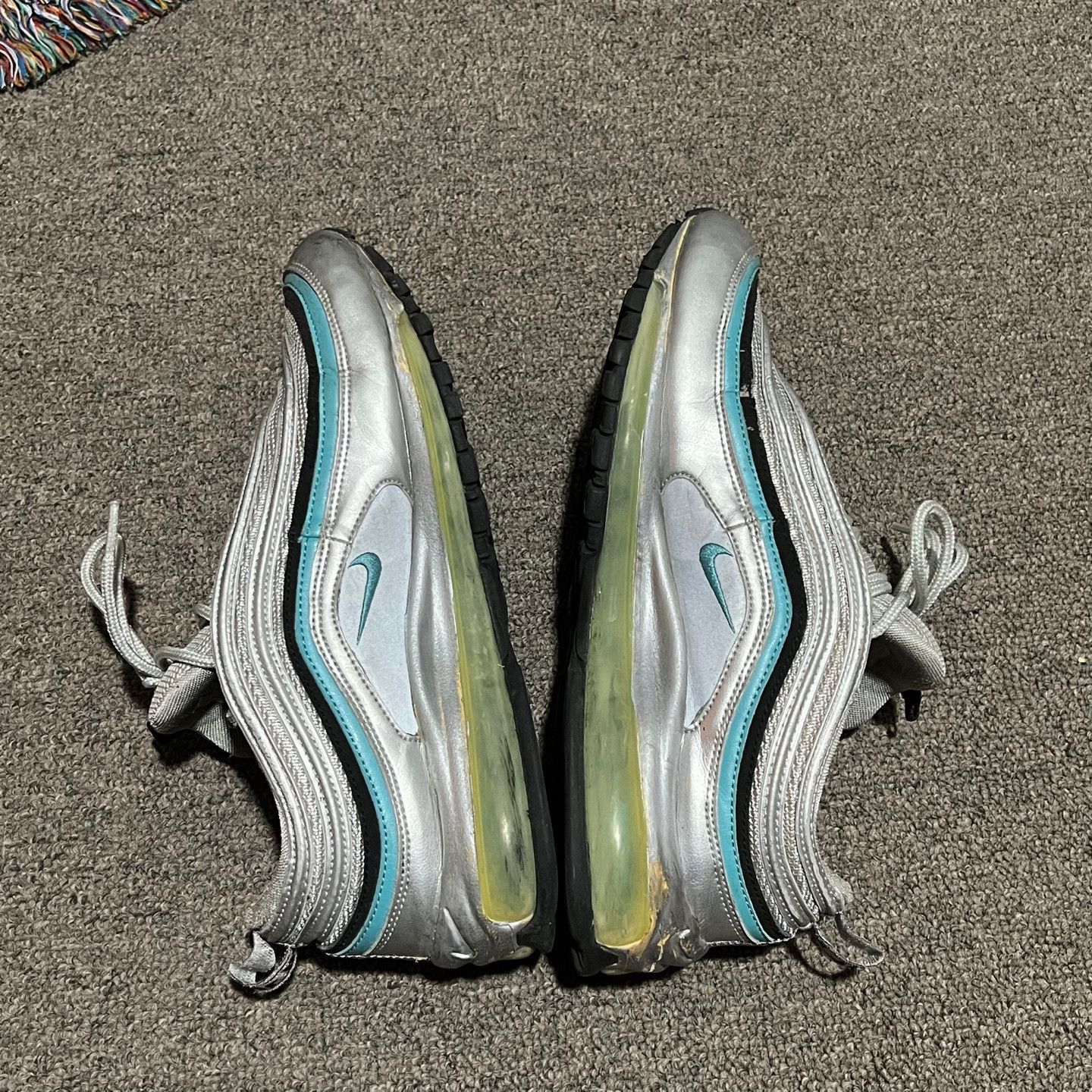 Nike Nike Air Max 97 OG Aqua 285 Size US 10.5 / EU 43-44 - 6 Thumbnail