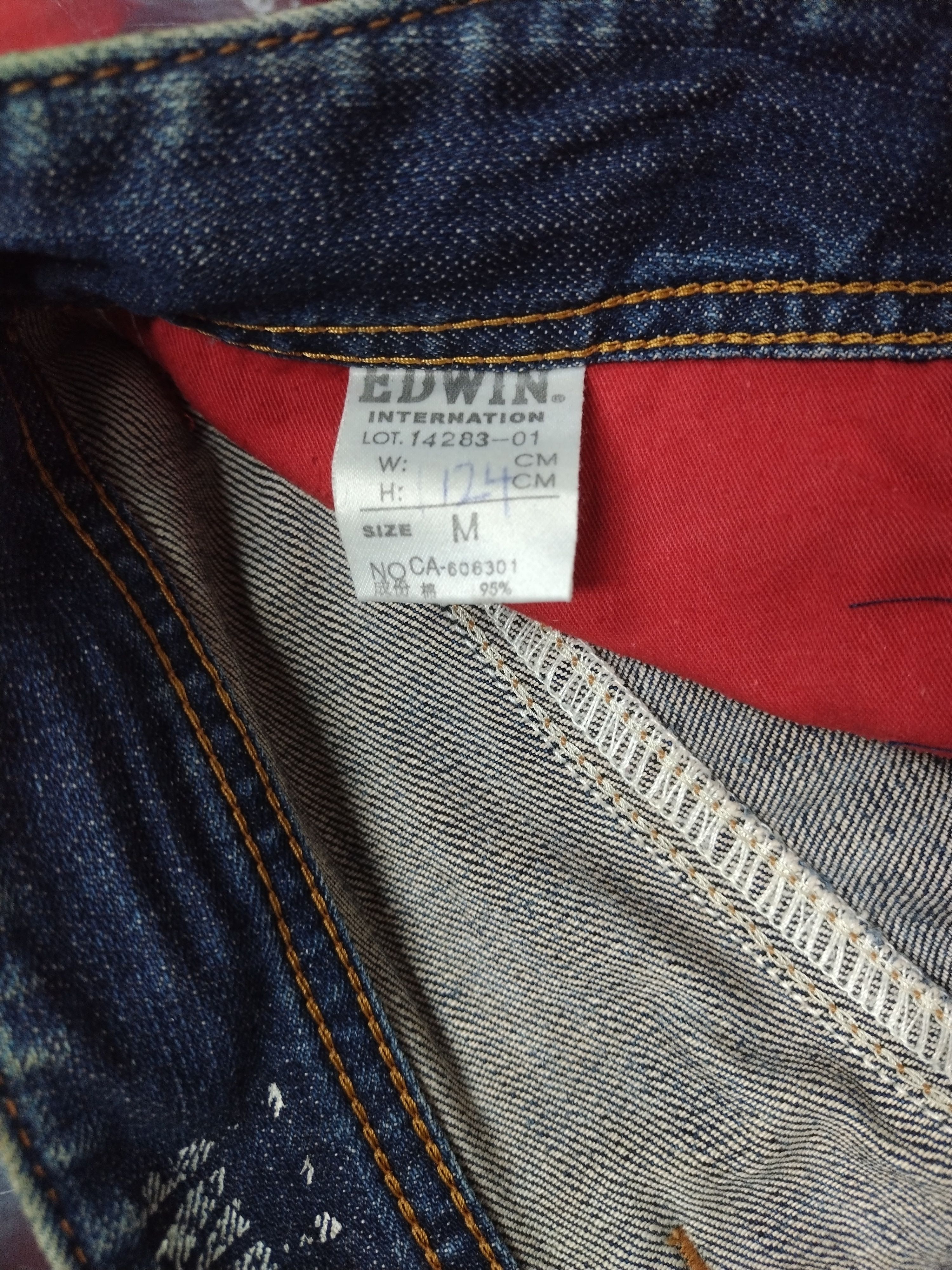 Edwin 💥Distressed Edwin E Function Awesome Character Jeans Size US 32 / EU 48 - 11 Thumbnail