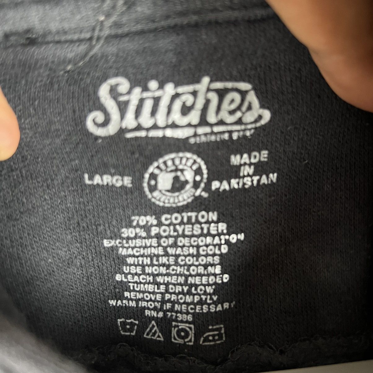 Stitch Note Vintage Stitches San Francisco Giants MLB Spellout Hoodie Size US L / EU 52-54 / 3 - 7 Thumbnail