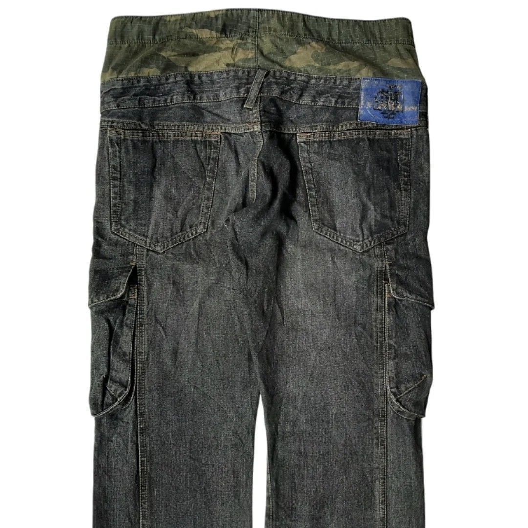 Hysteric Glamour × Japanese Brand Japanese double waist jeans beautiful design Size US 33 - 4 Thumbnail
